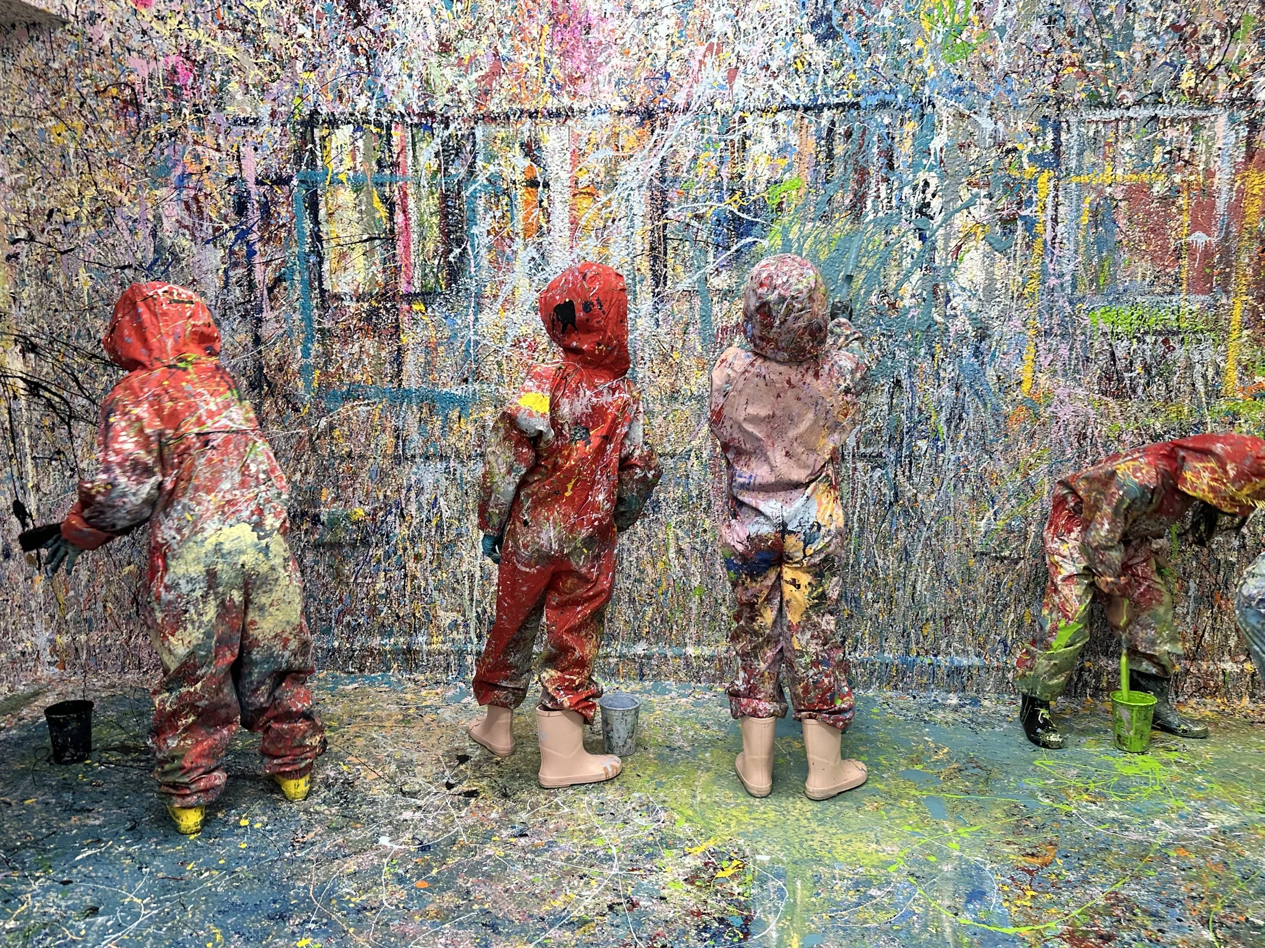 Children's splatter party