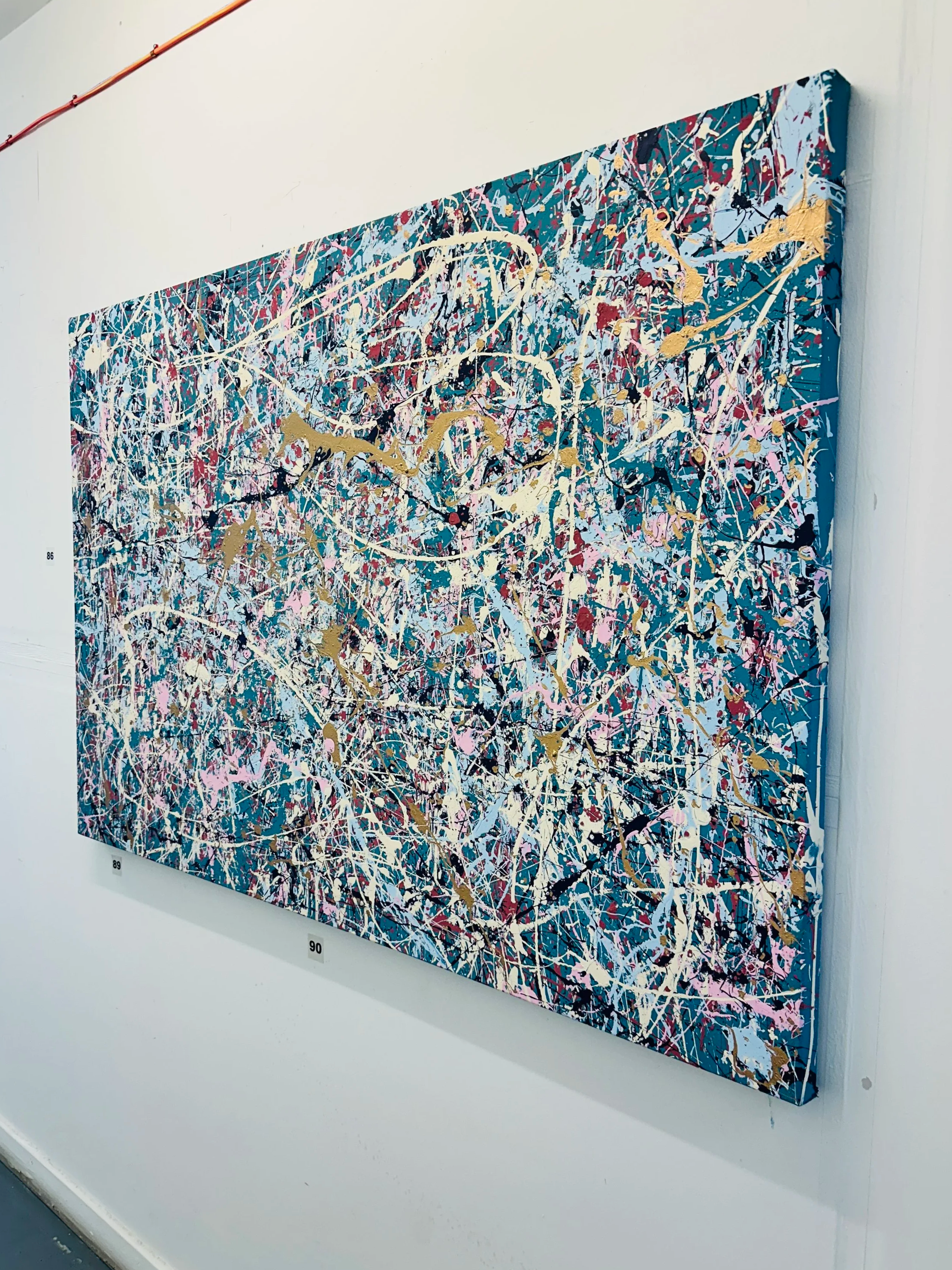 Jackson Pollock Painting Class