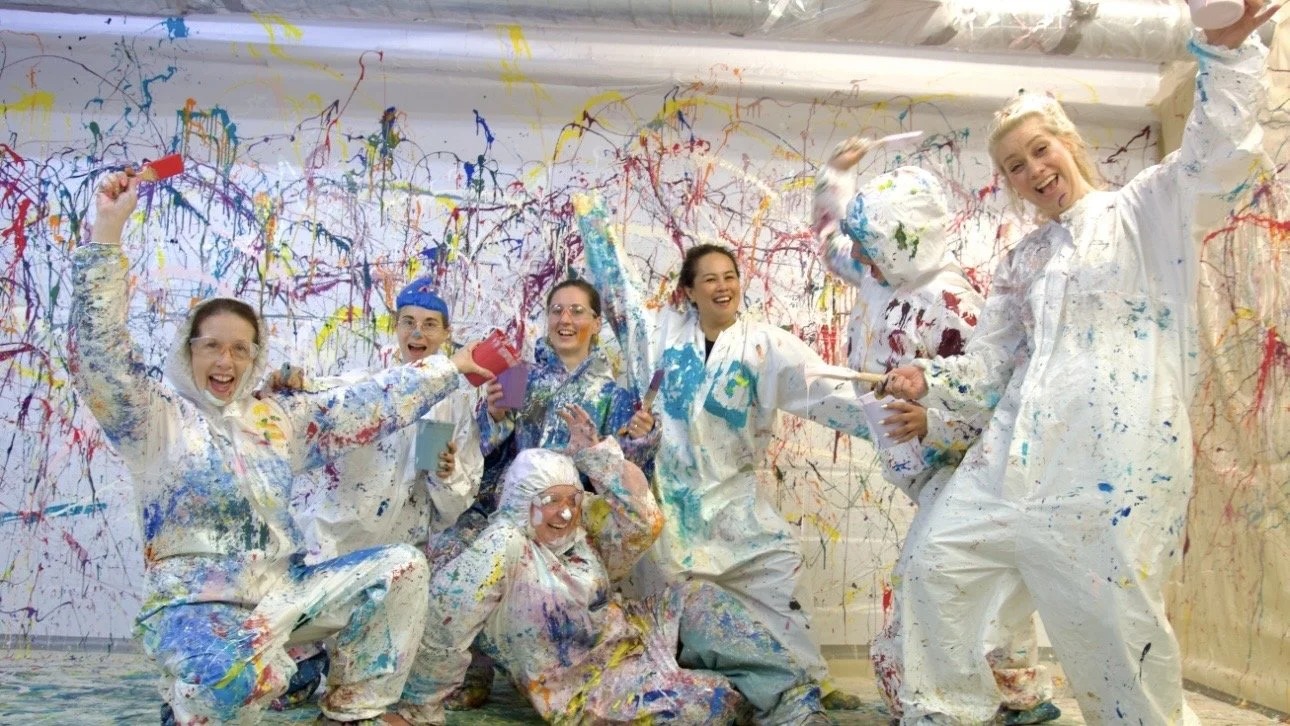 Splatter Painting Class in London
