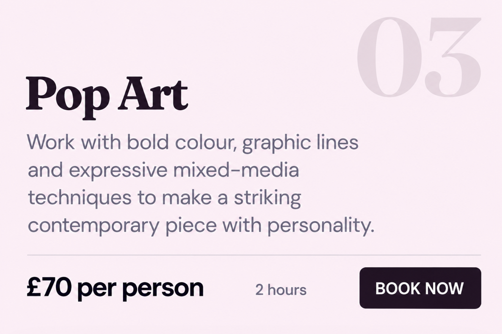 Pop Art Class