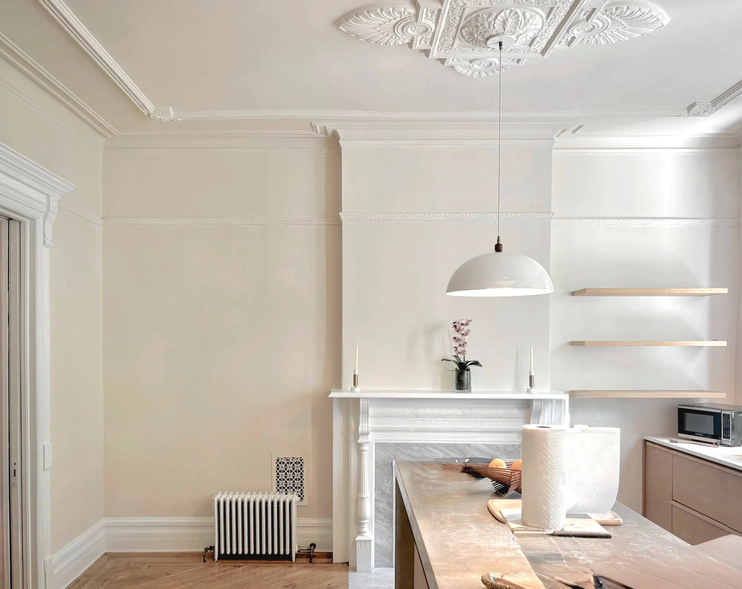 Before &amp; After: Color Drenching a NYC Brownstone