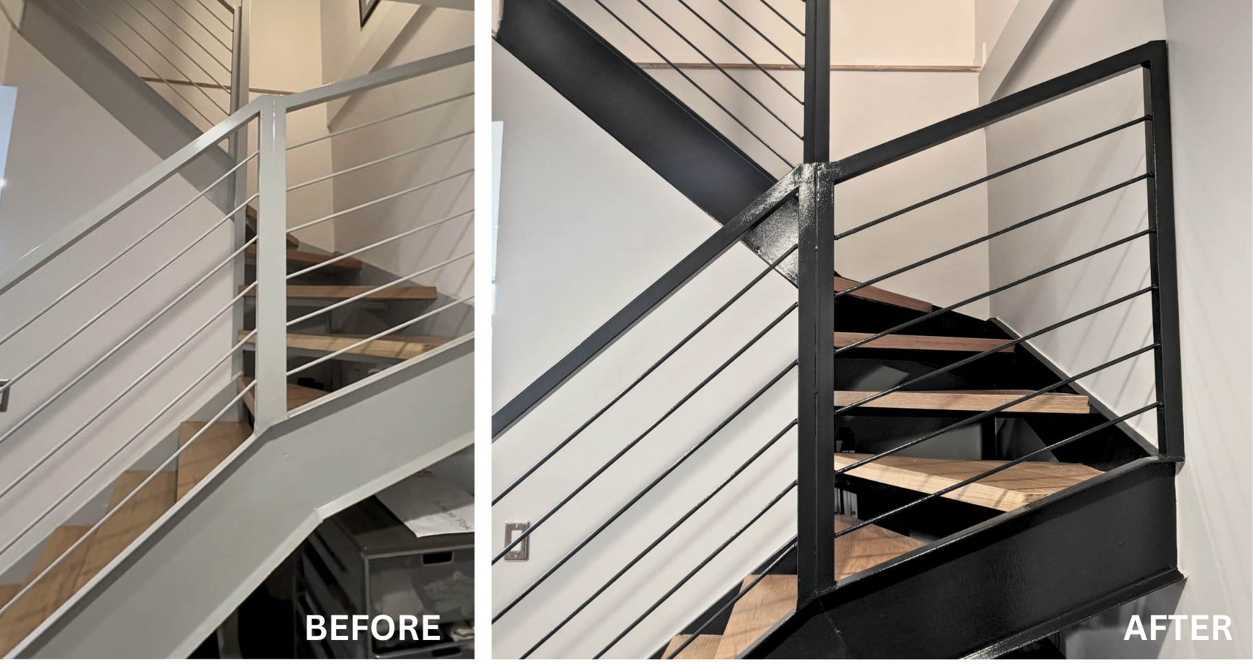 Before &amp; After: A Repaint Adds Contrast to This Sunset Park Condo