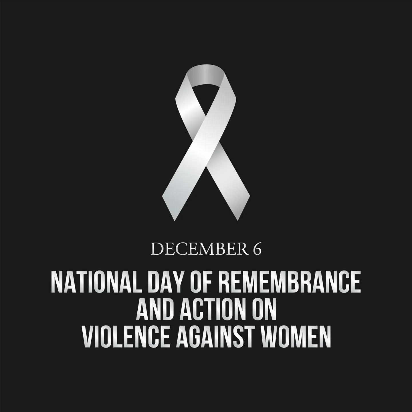 Today, we honour the memory of the 14 women whose lives were tragically taken at &Eacute;cole Polytechnique in 1989 and all victims of gender-based violence.

This day is a call to action: to stand against violence, support survivors, and work toward