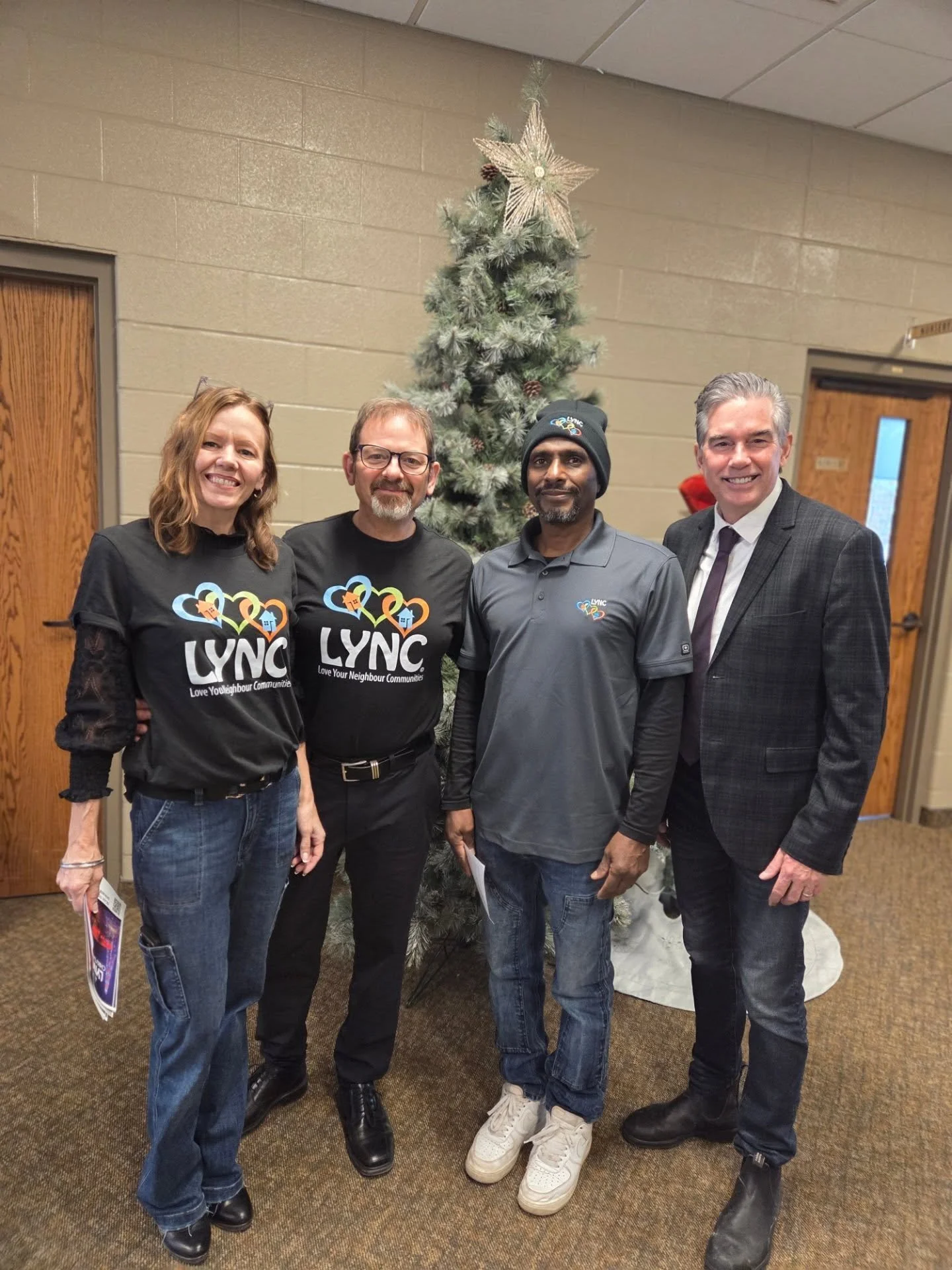 I had a great night at the LYNC Communities Christmas celebration in support of their Mill Block Community Development. 

Thanks to Boris, Steve, and the entire team at LYNC for putting on a wonderful celebration of Christmas and your continued contr
