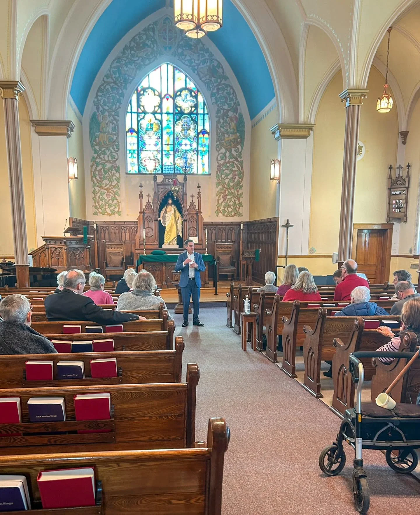 It was great to spend time this past Sunday with the seniors at Trinity Lutheran Church for their Adult Education session after the morning service. 

I appreciated hearing their perspectives on Canada&ndash;U.S. relations and the importance of Canad