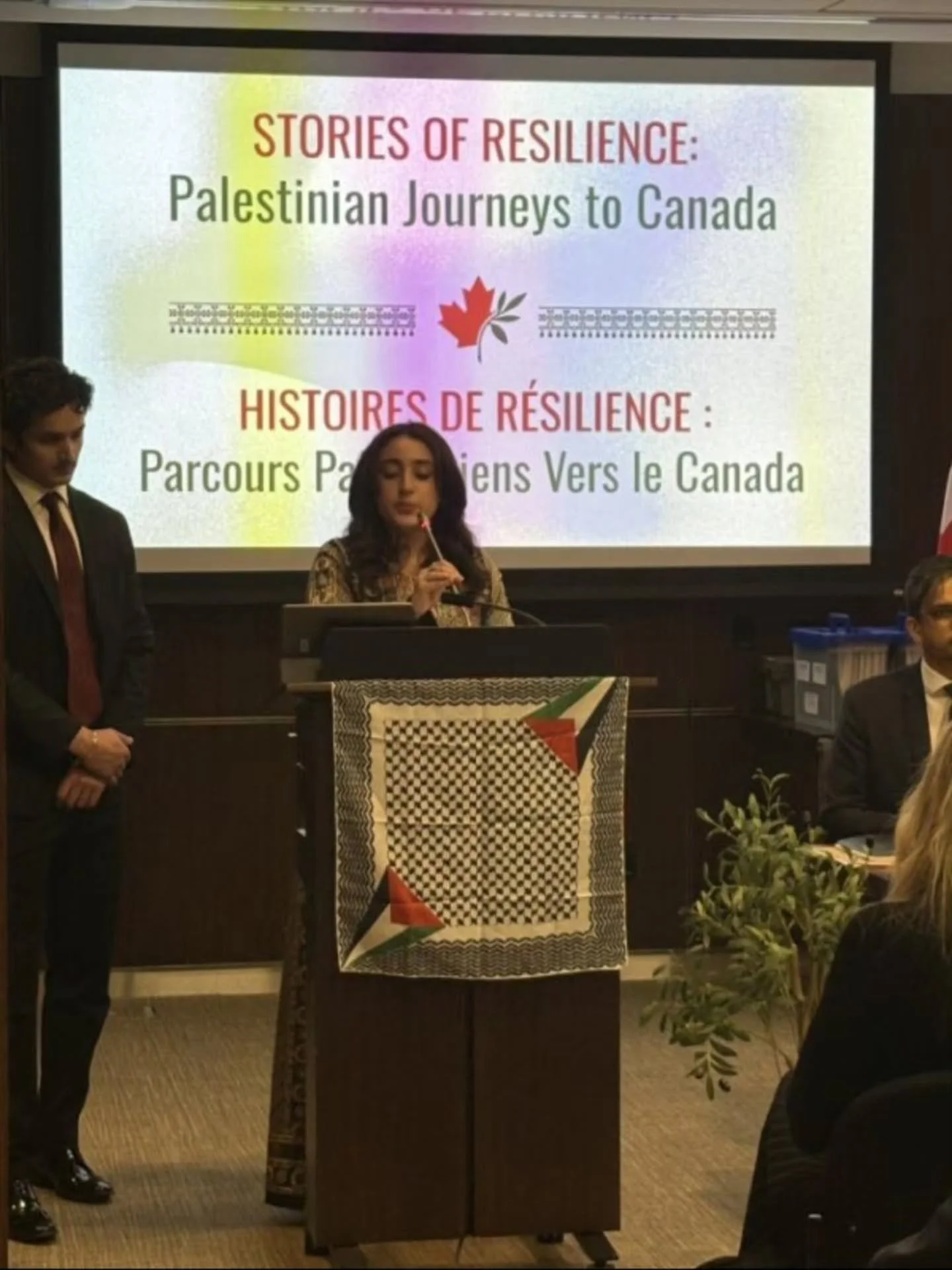 This week on the Hill, I had the privilege to join a meaningful event to hear from Palestinian refugees from Gaza.

Their stories of resilience were deeply moving and will stay with me.