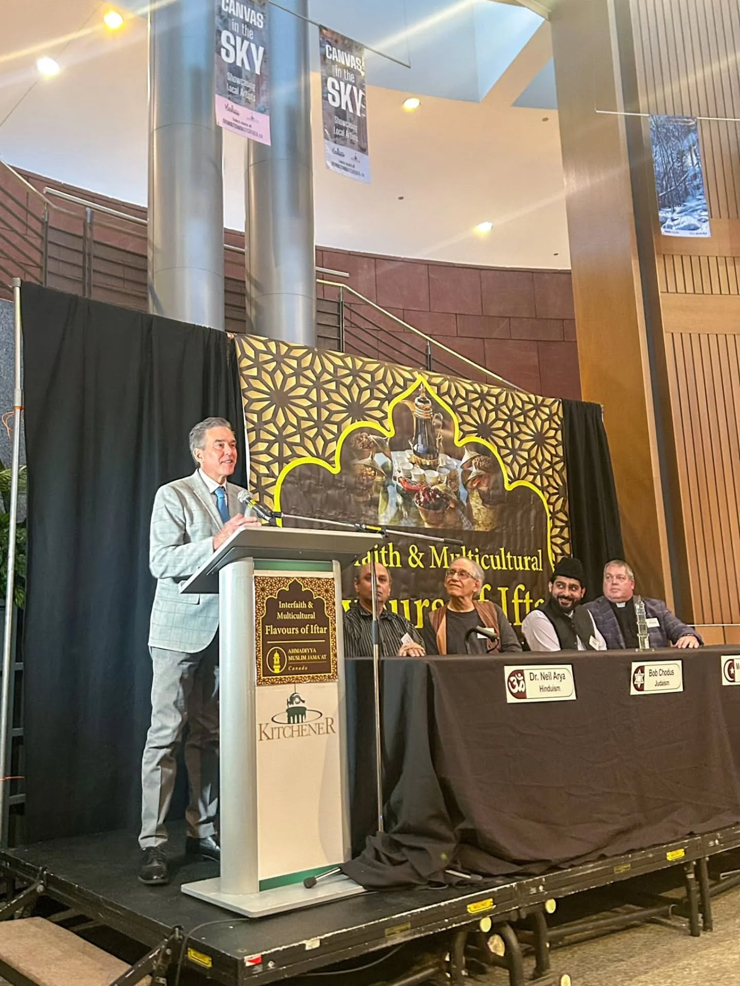 Last night in Kitchener, I had the privilege of joining our community for the Ahmadiyya Muslim Community's annual Interfaith and Multicultural &ldquo;Flavours of Iftar&rdquo; dinner.

As Ramadan continues, it was a meaningful opportunity to reflect o