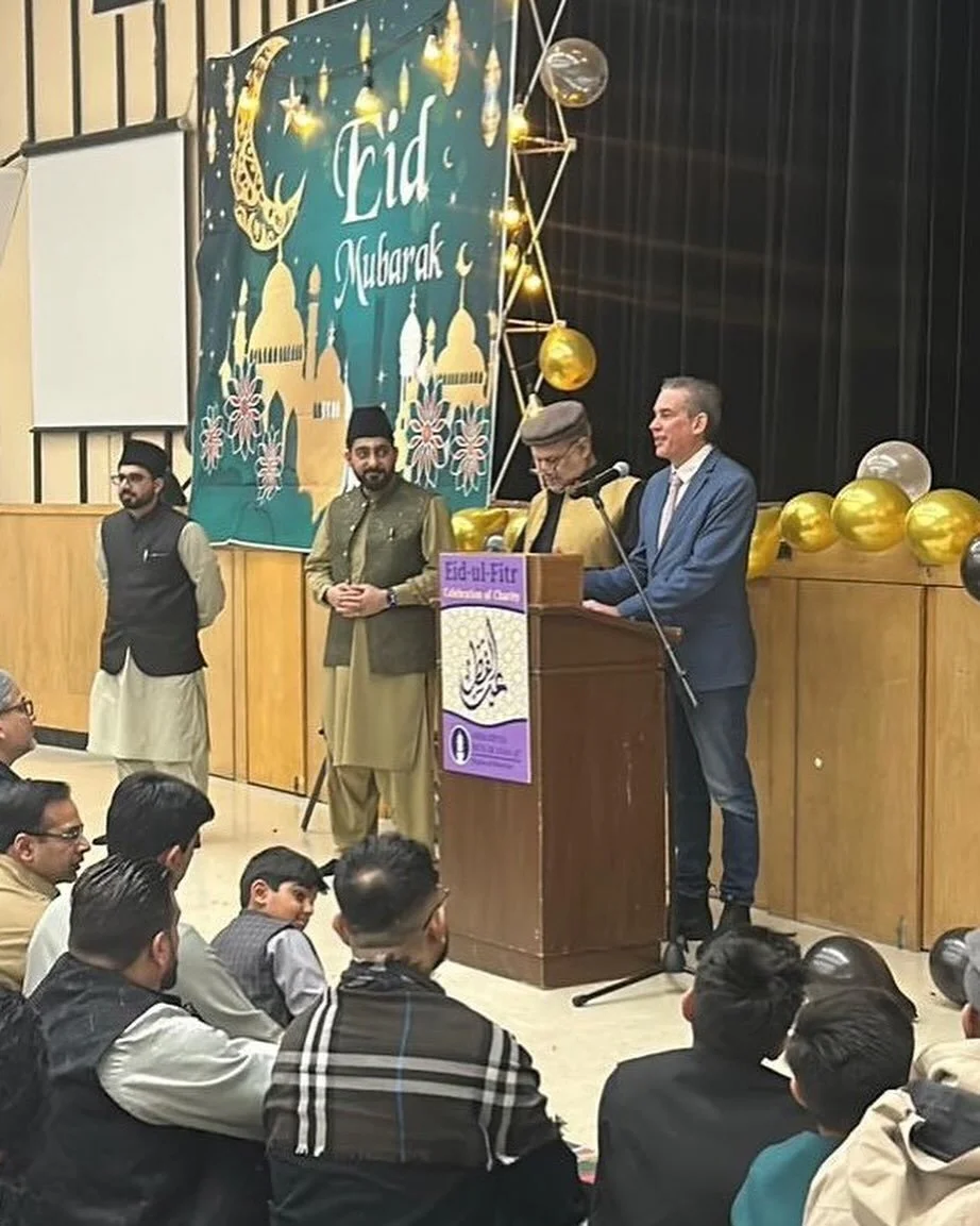 It was a privilege celebrating Eid-ul-Fitr with the Ahmadiyya Muslim Jama&rsquo;at. 

Thank you to the community for the warm invitation and hospitality. It was inspiring to see such a large, vibrant gathering come together in the spirit of gratitude