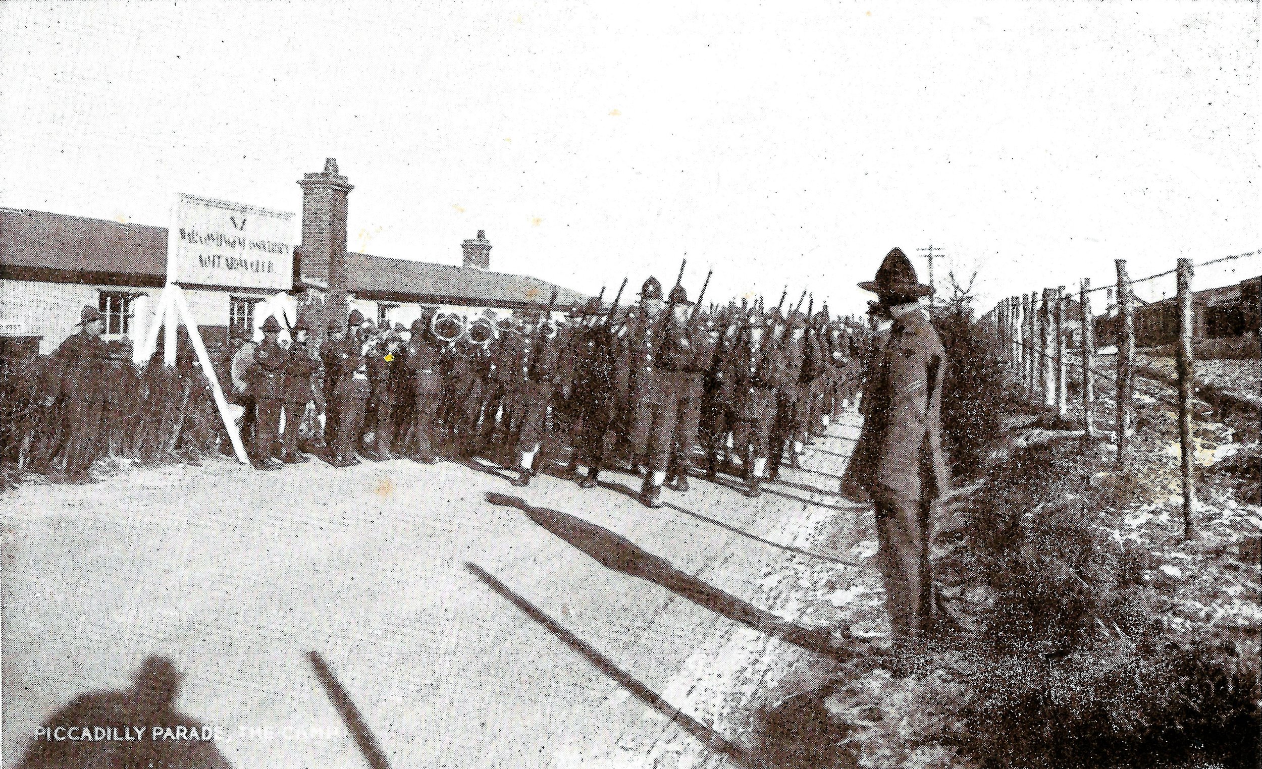 Postcards kindly promoted by Danny and Carol Hopkins. Their grandad - Albert Youl - was a Corporal with the Otago Regiment of the NZ Army, and was posted to the training camp in Codford for a short period (17 August 1917 to 26 October 1917) before s