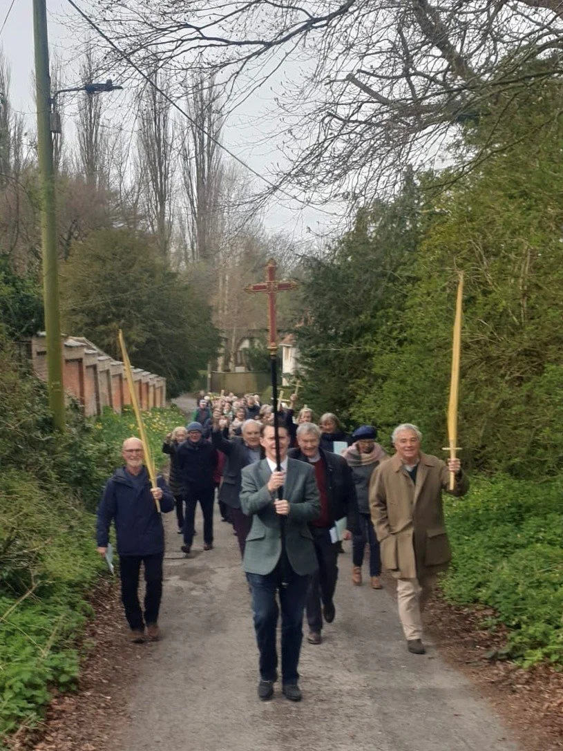 Easter service at St Peter's and St Mary's church.  April 2026. 