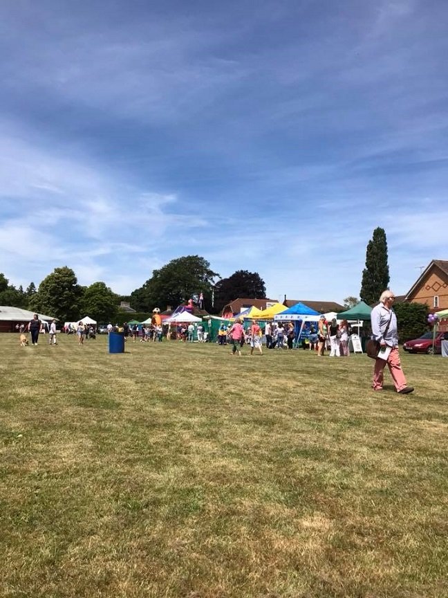 Great day at the annual village fete