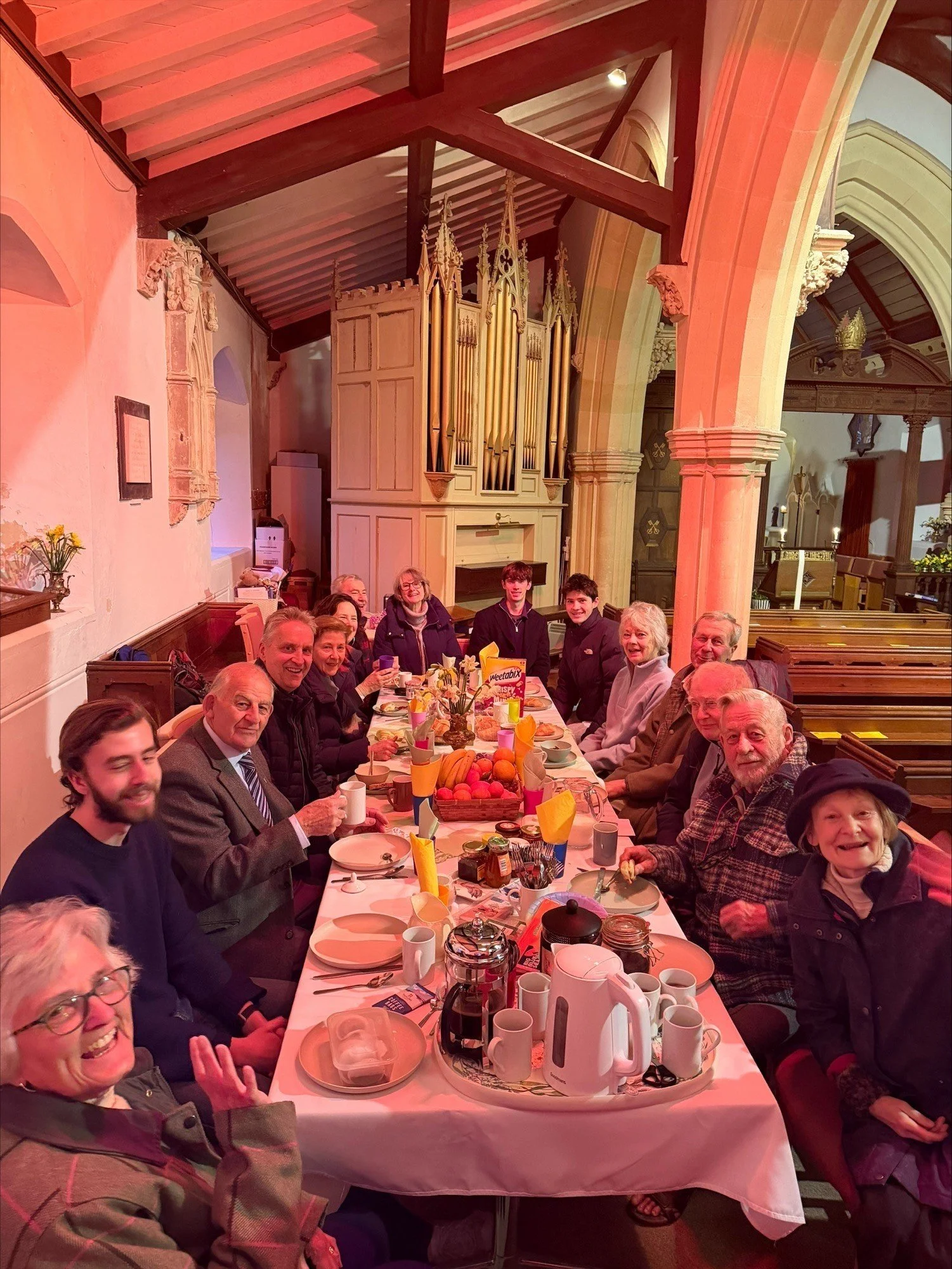 Last Supper on Maundy Thursday at St Peter's church - May 2026