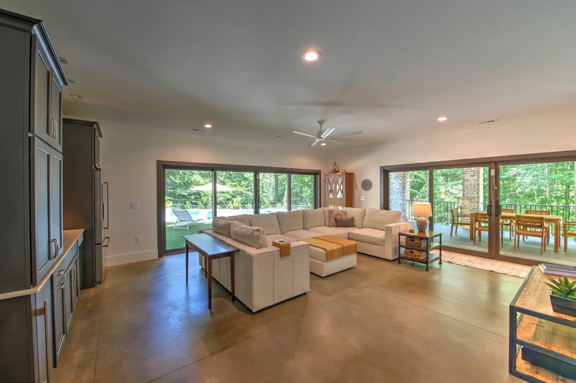 Modern French Country den