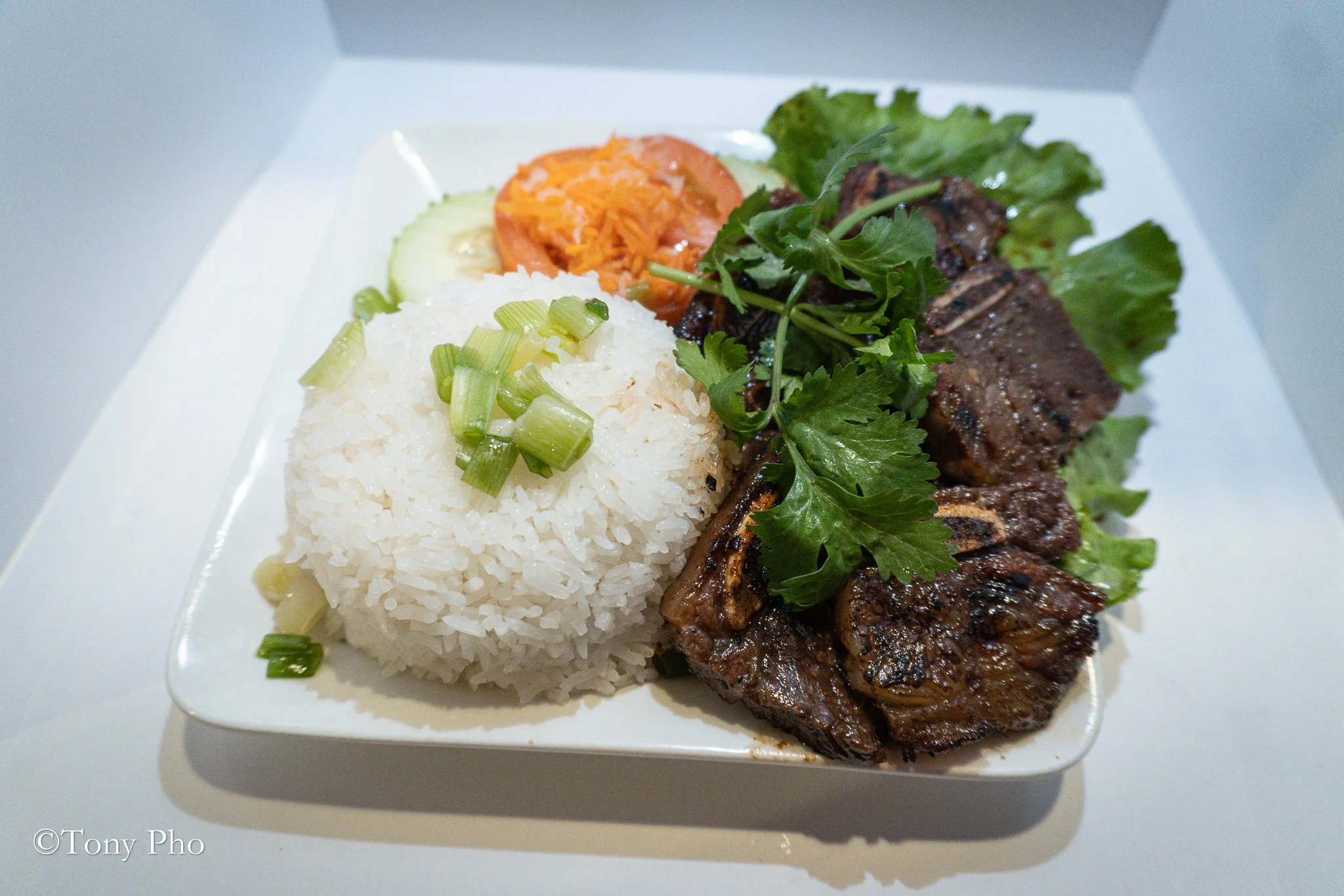 10C. KOREAN SHORT RIB PLATE W/EGGS