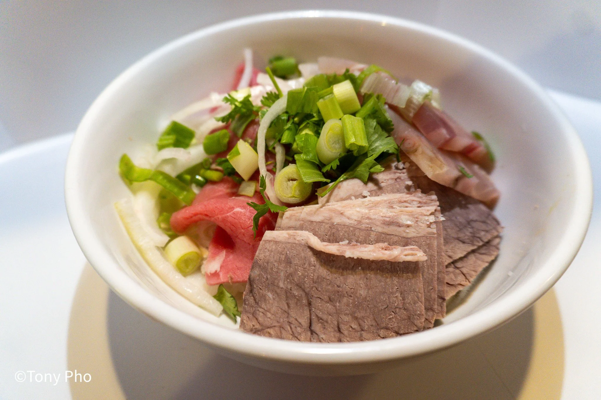 13. RARE STEAK, WELL DONE BRISKET & TENDON