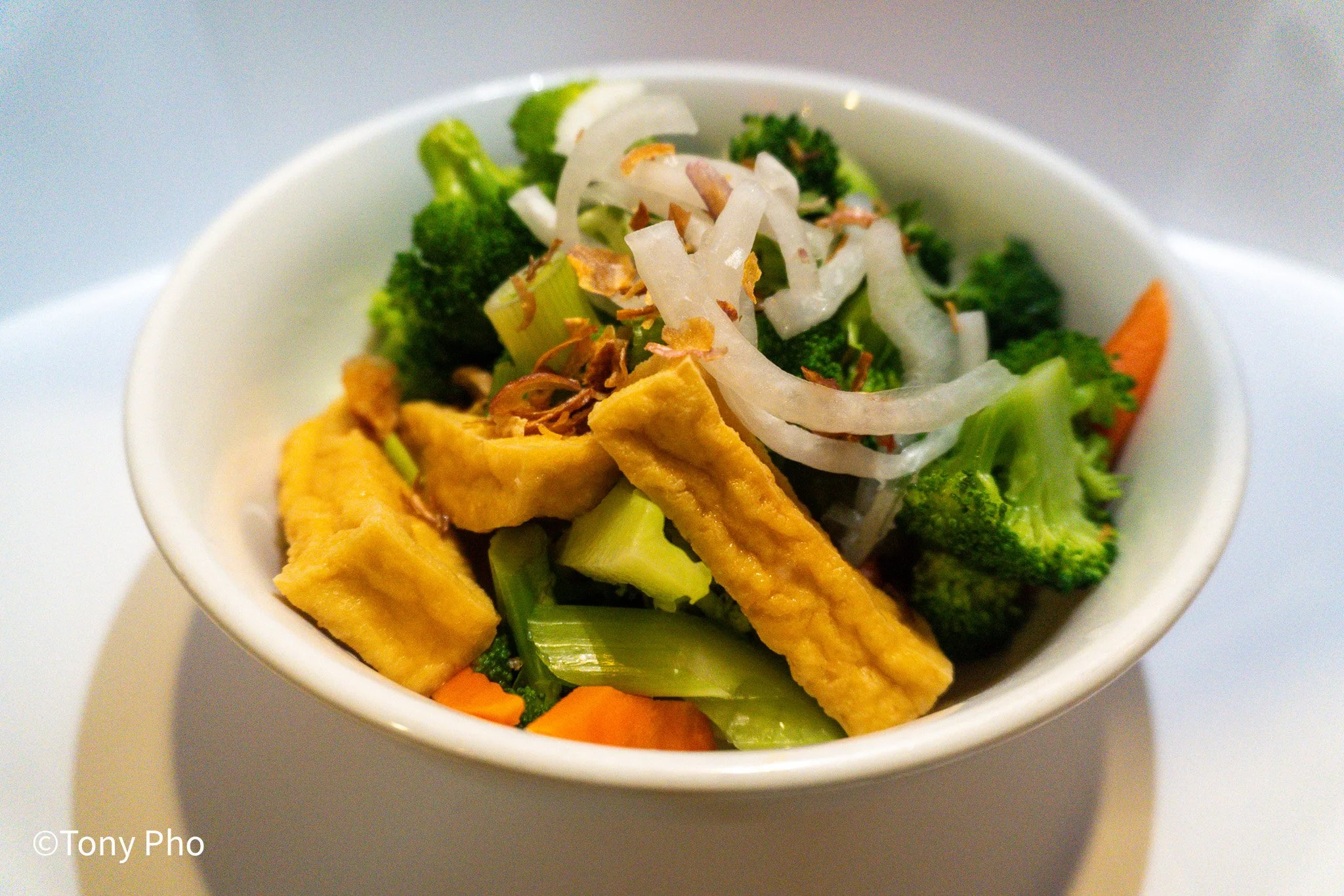 6. VEGETABLE & TOFU WITH VEGGIE BROTH (SPICY BROTH)