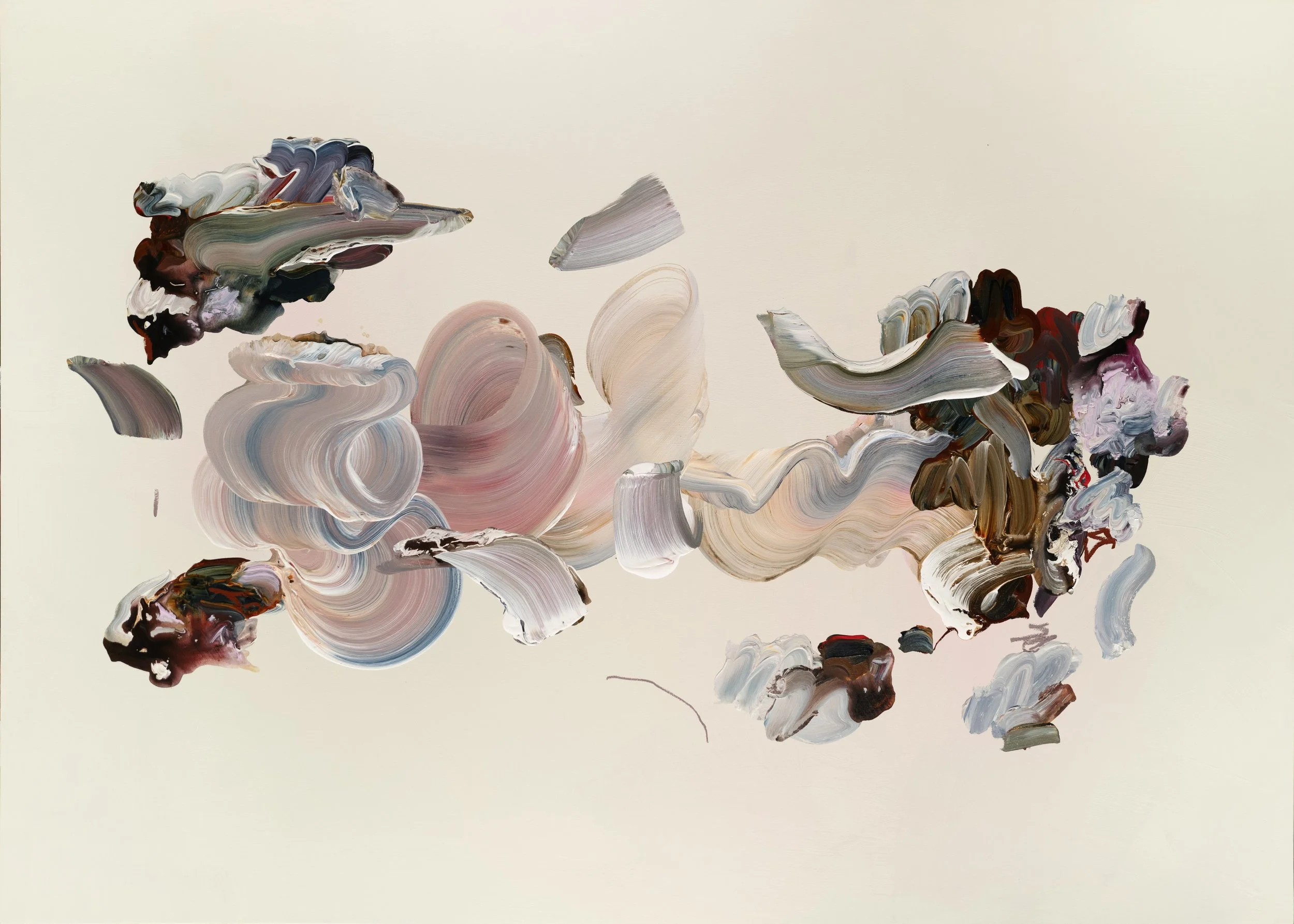 Mind Opens by Walking and Sleeping, 40 x 56 inches