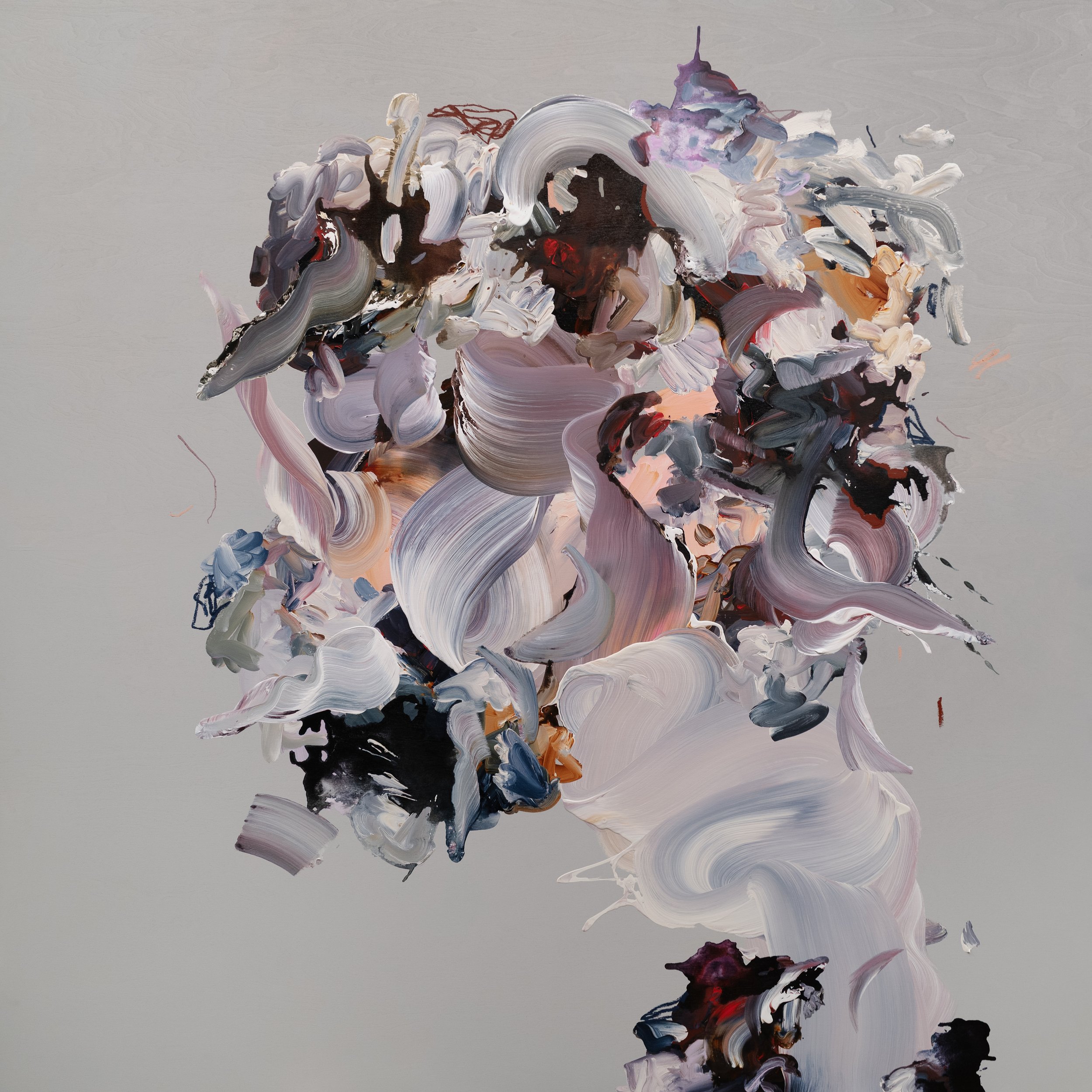 Never Underestimate a Comma, 72 x 72 inches