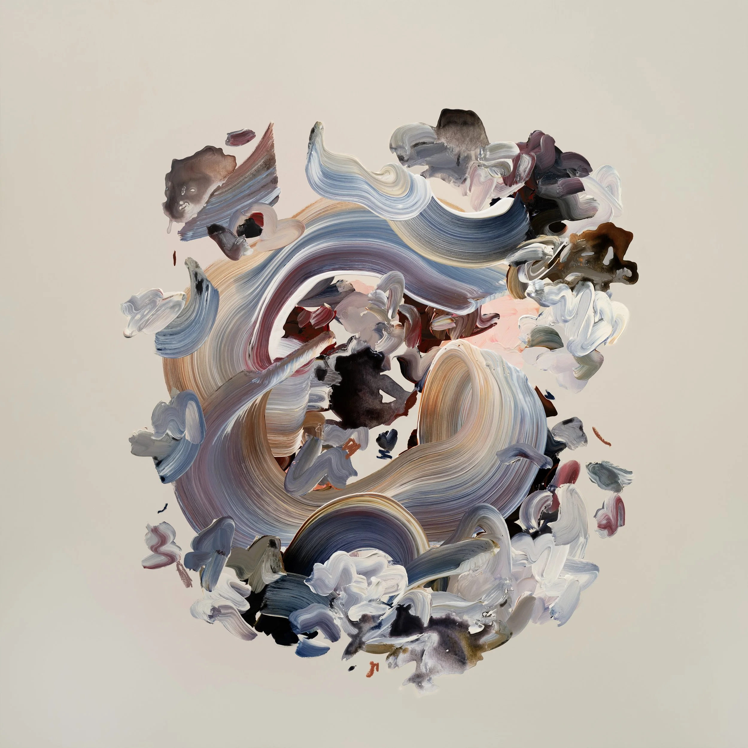 Anti-Depress in a Tiny Teacup, 48 x 48 inches