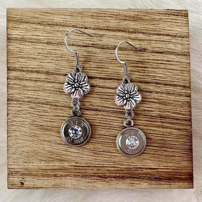 40 caliber drop earrings with flowers and swarovski cyrstals.jpeg