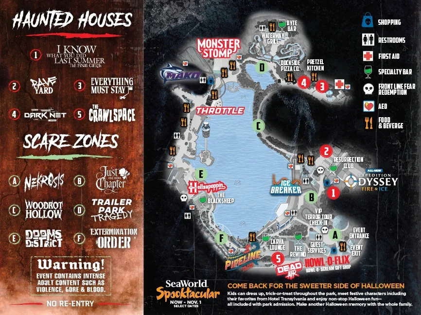 Howl-O-Scream Orlando 2026: Complete Guide to SeaWorld’s Halloween Event