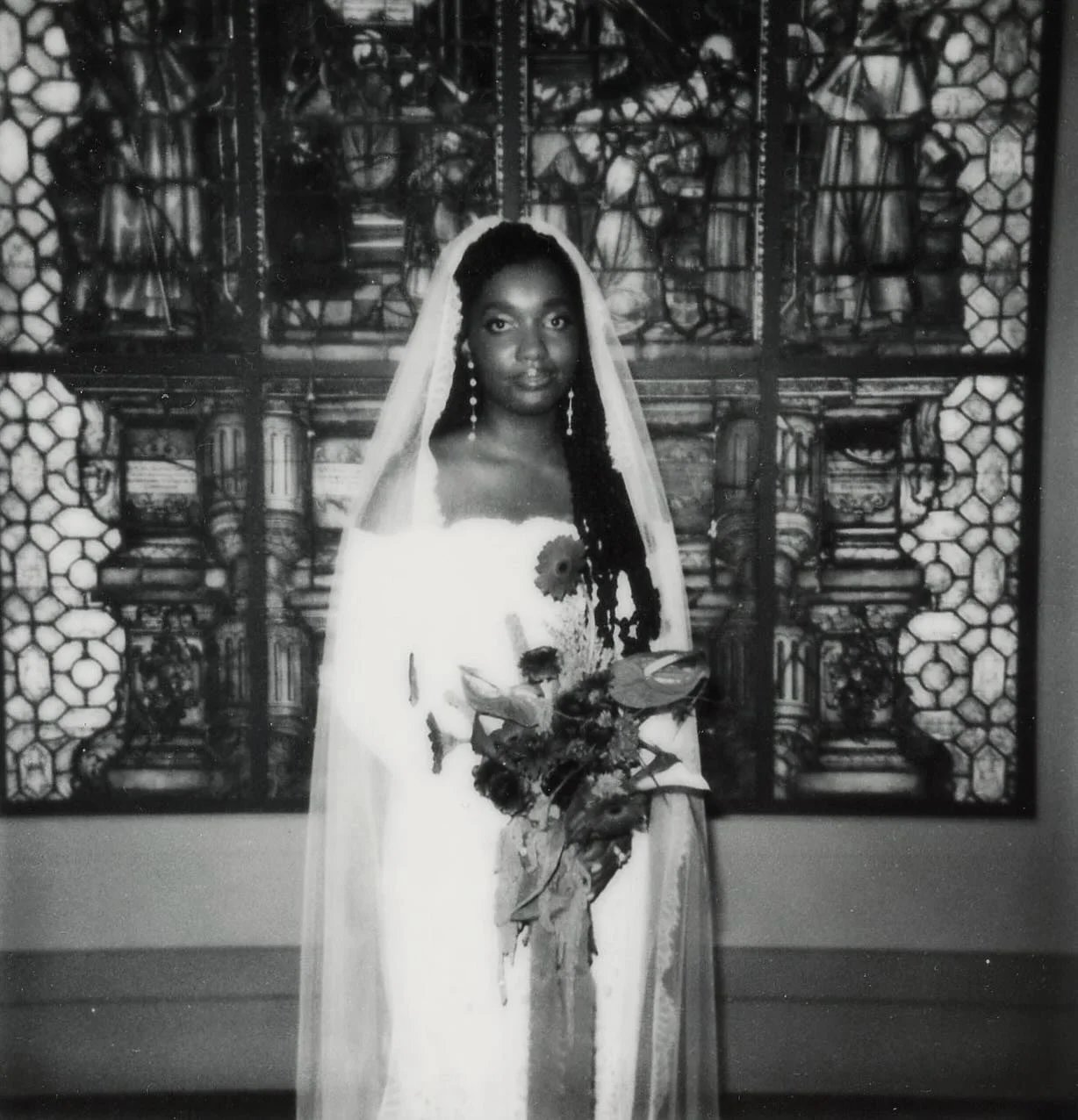 A polaroid portrait of Caro on her wedding day

November &lsquo;23 // Louisville, KY