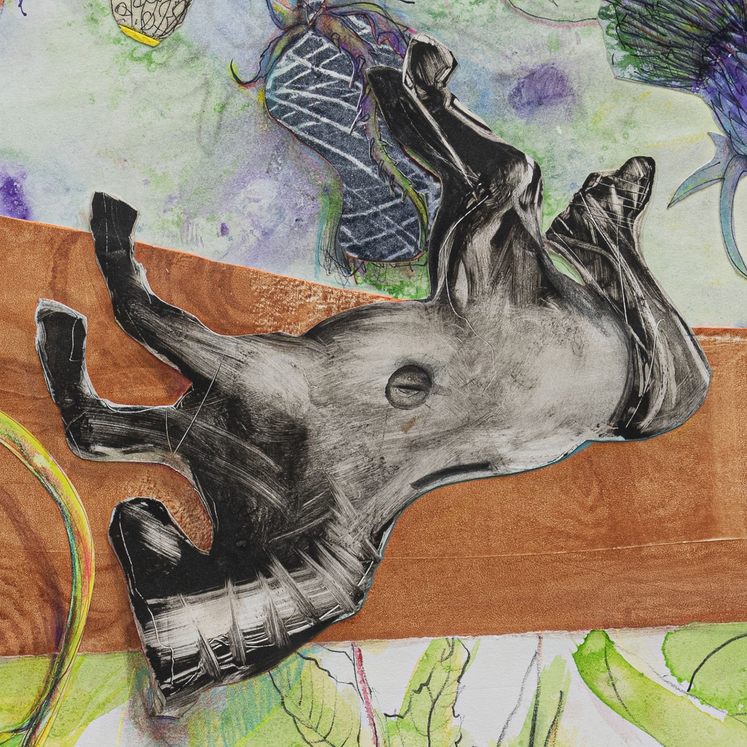 Crack detail — horse