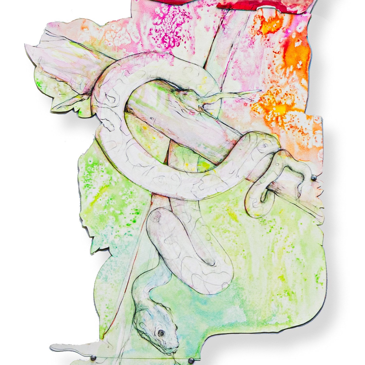 Threshold 2 Detail — Right (snake)