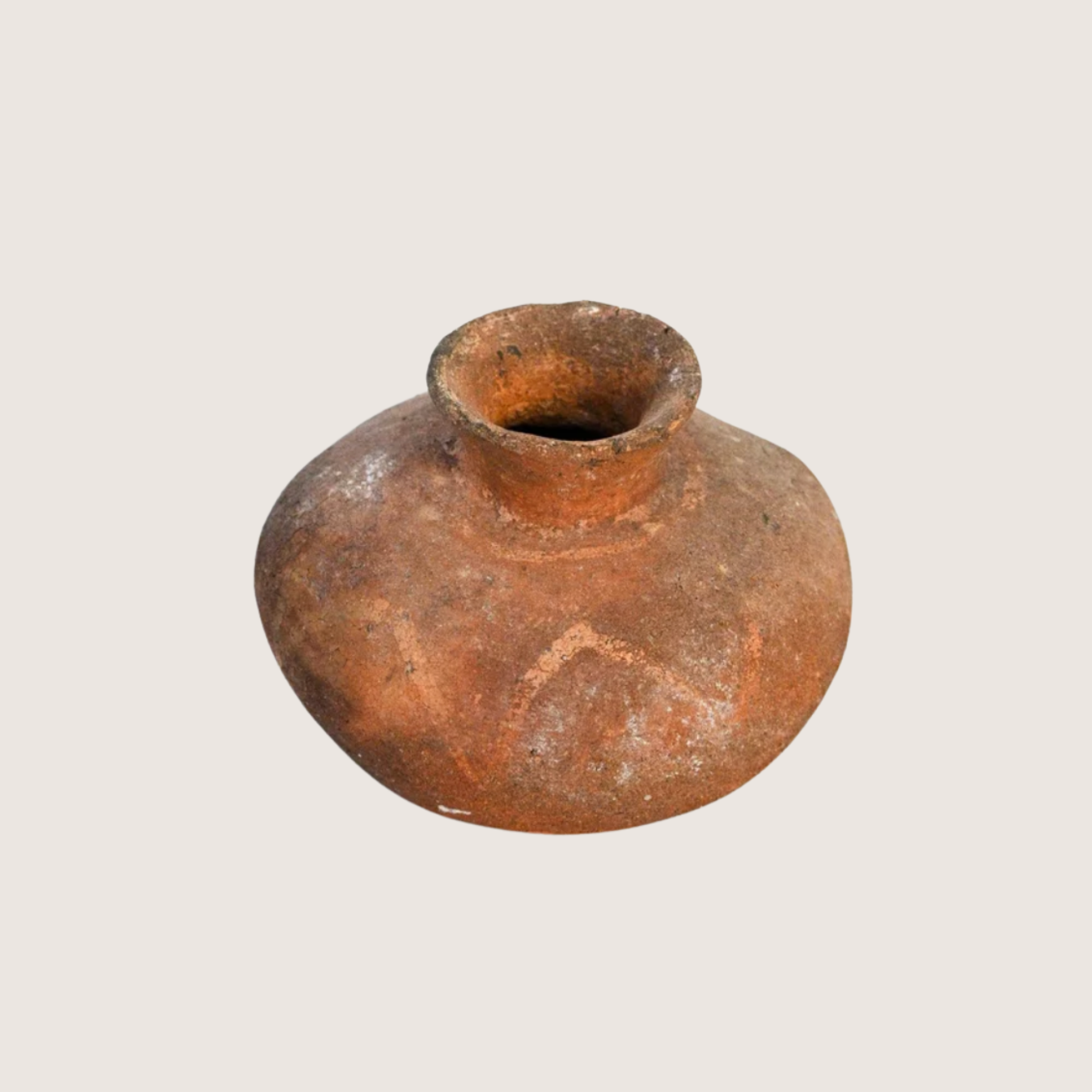 Primitive Antique Terracotta Vessel