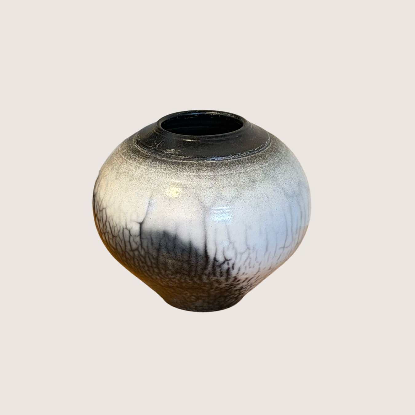 Vintage Ceramic Raku Vessel