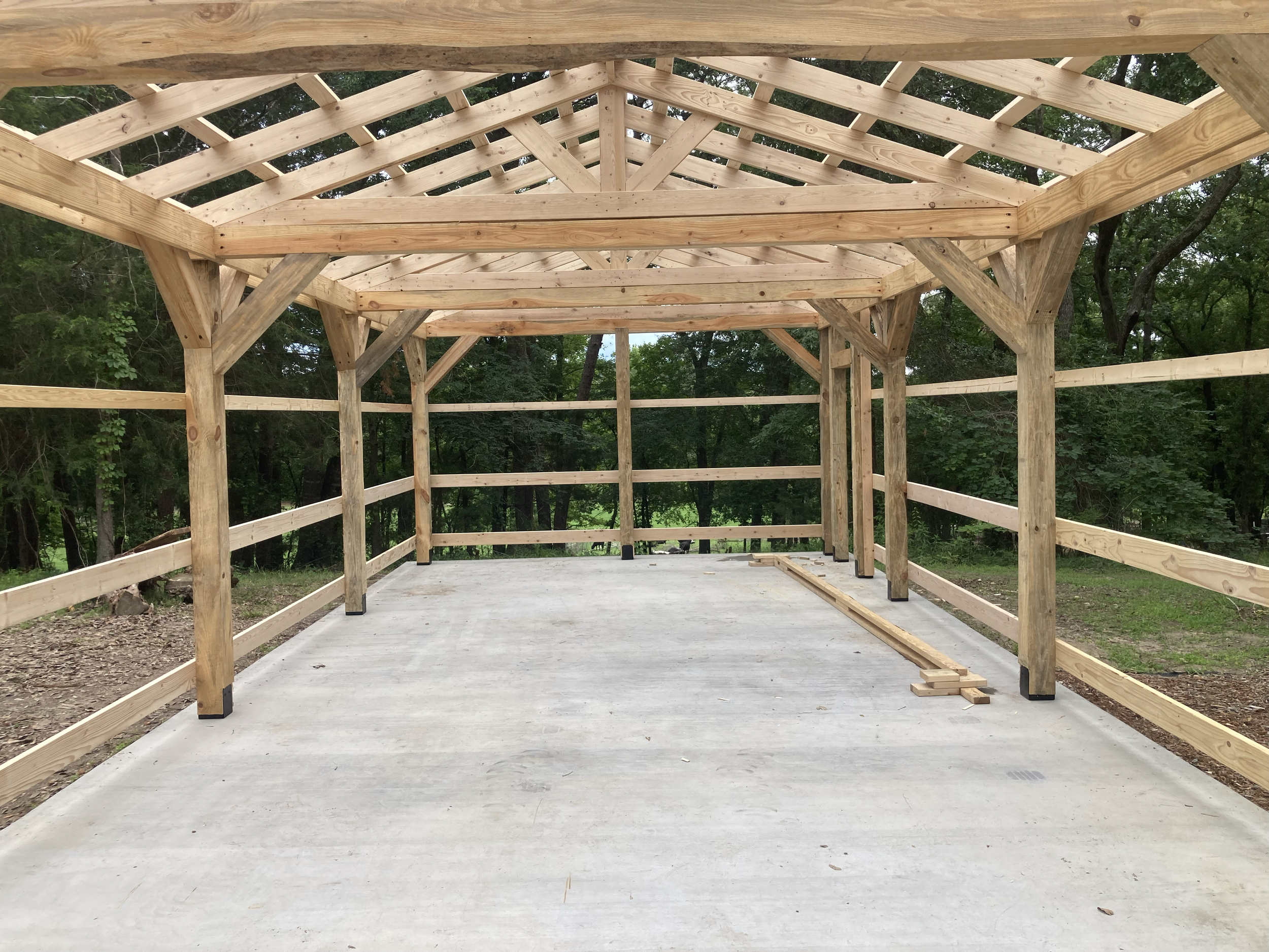 Custom Greenhouse & Garden Retreat Progress