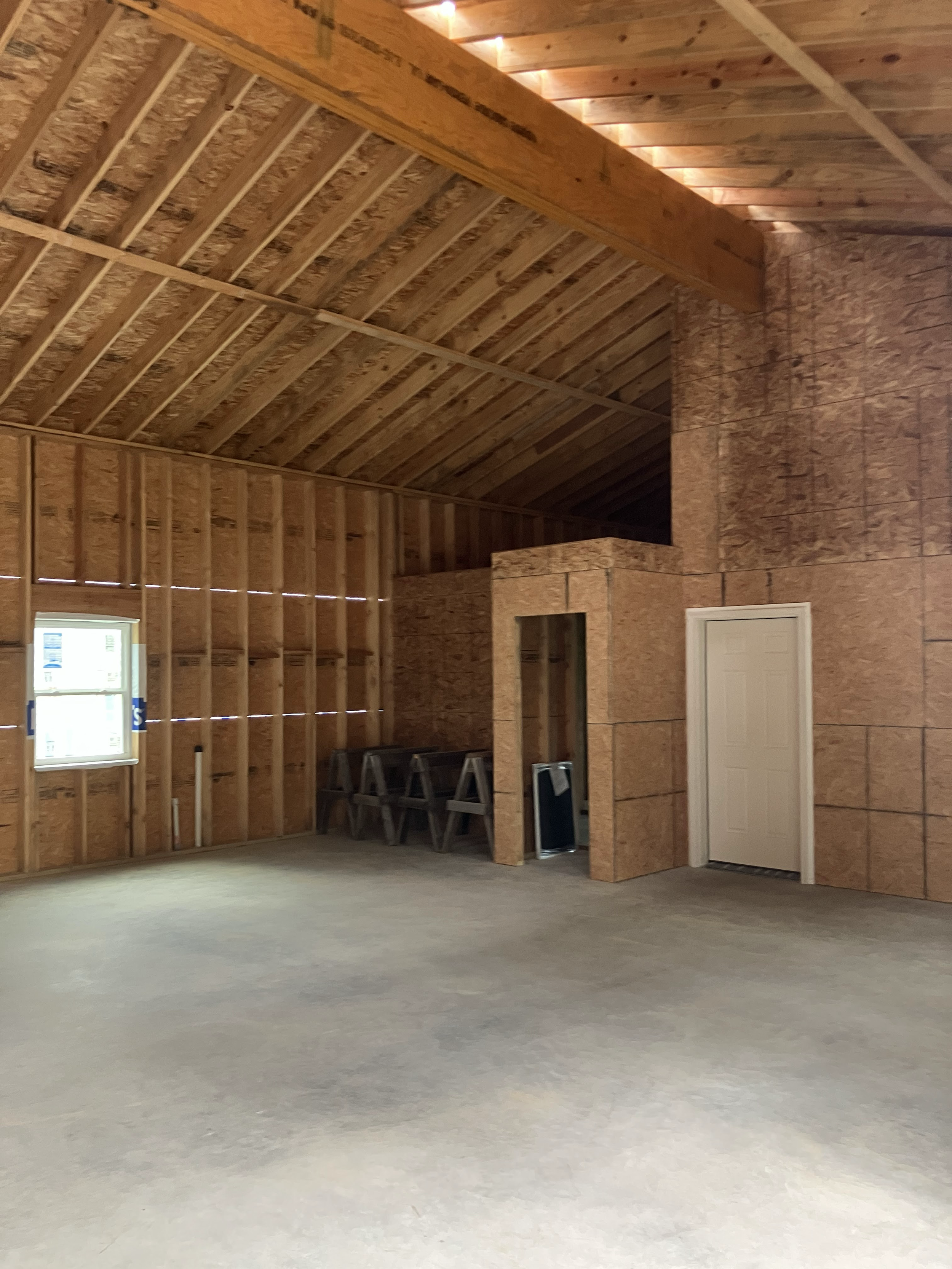 Custom Shop with Apartment Progress