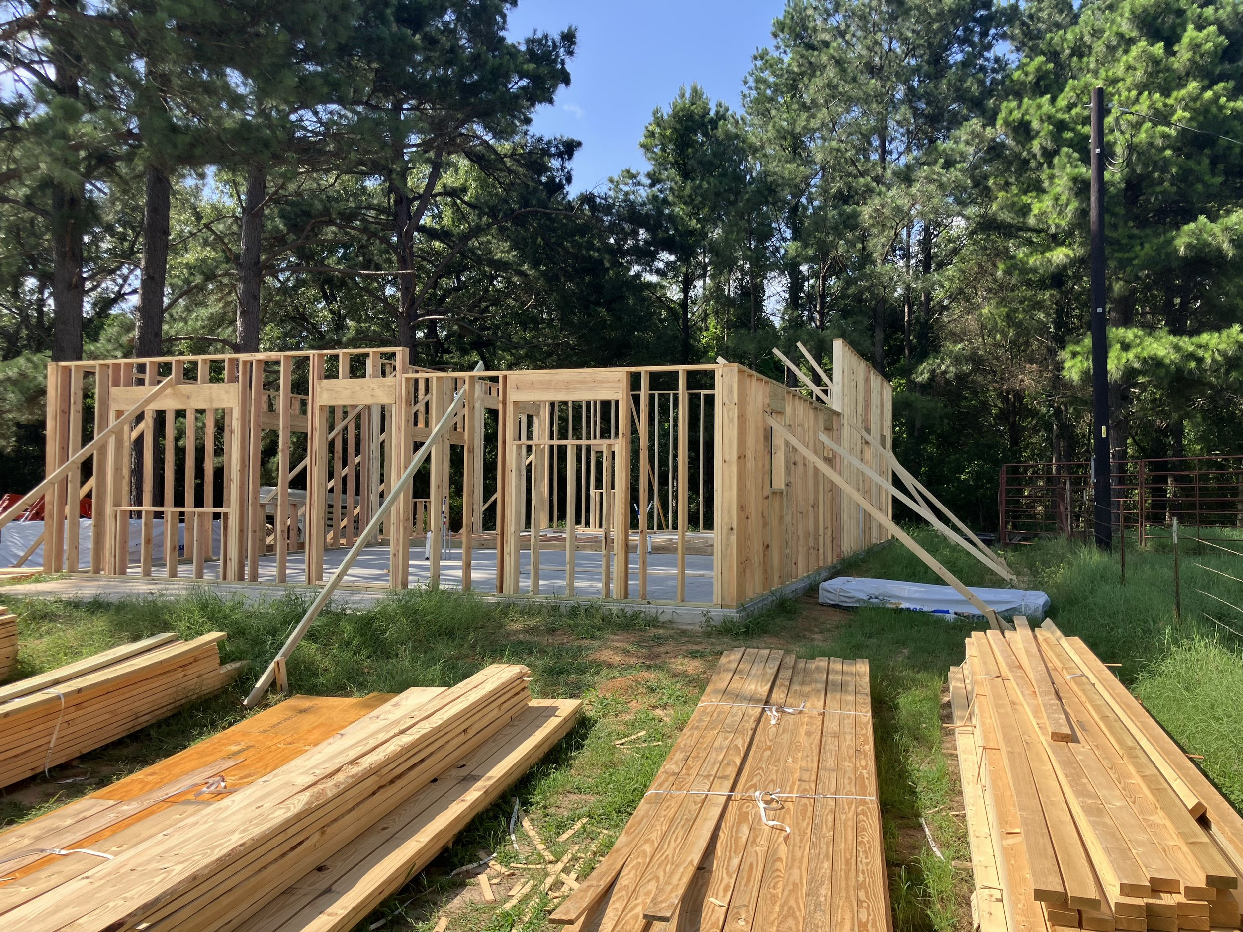 Custom Shop with Apartment Progress