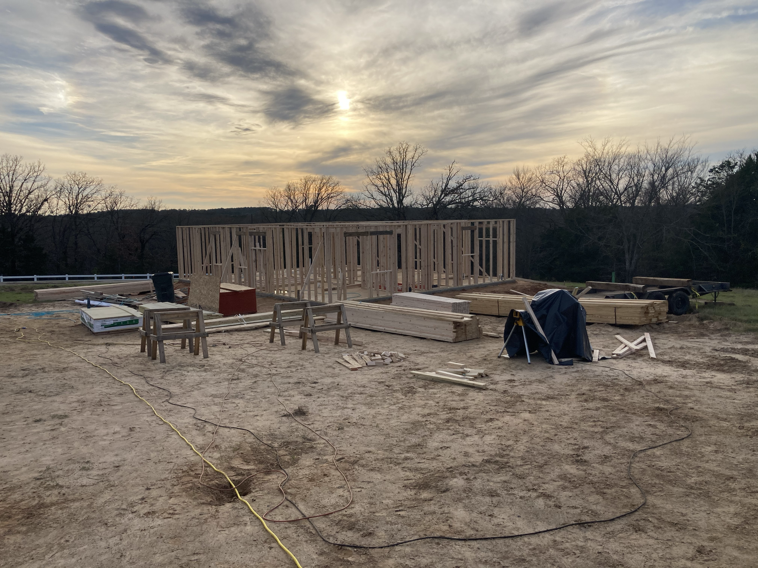 Small Custom Home Progress