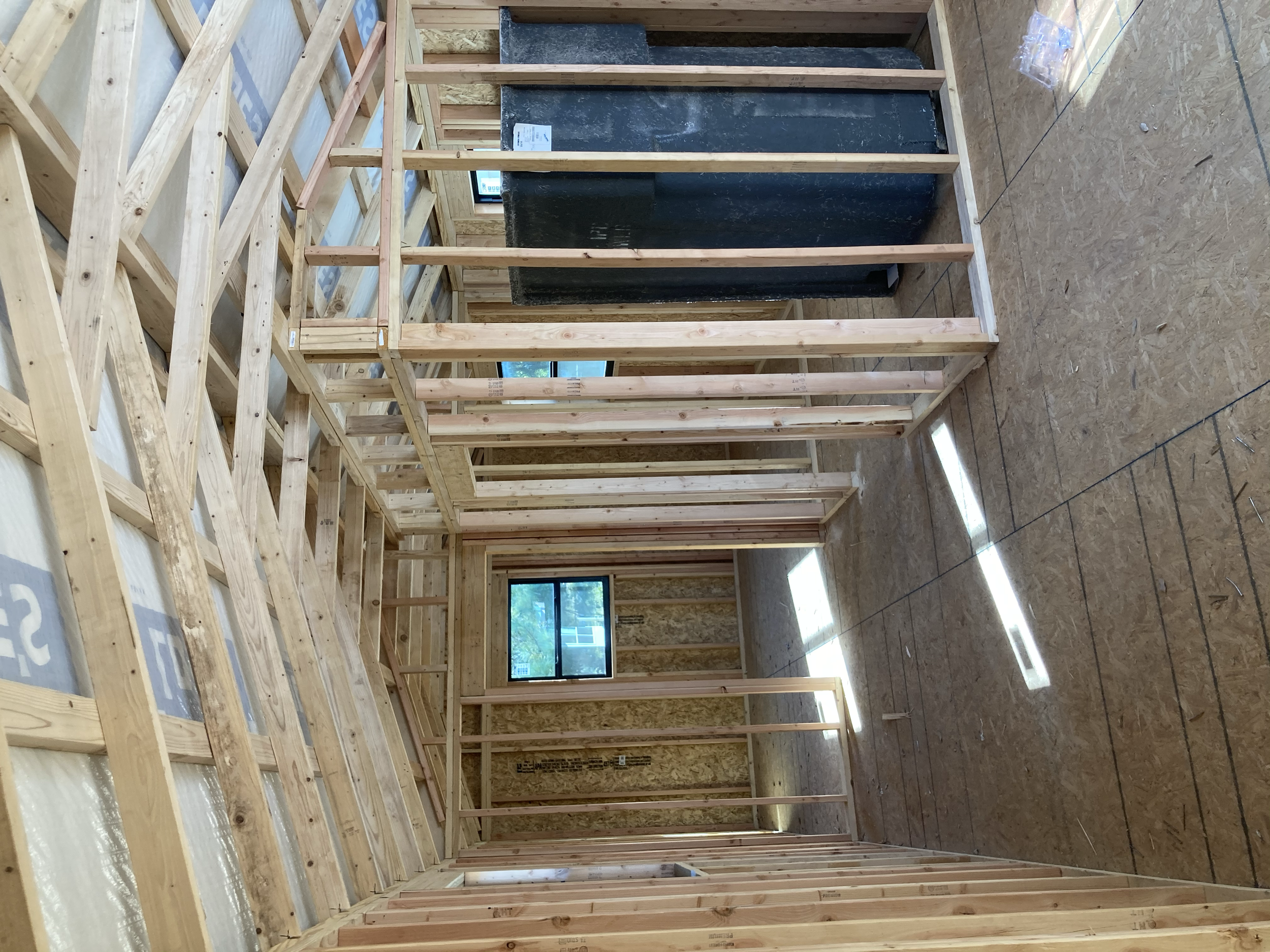 Tiny Home Framing Interior