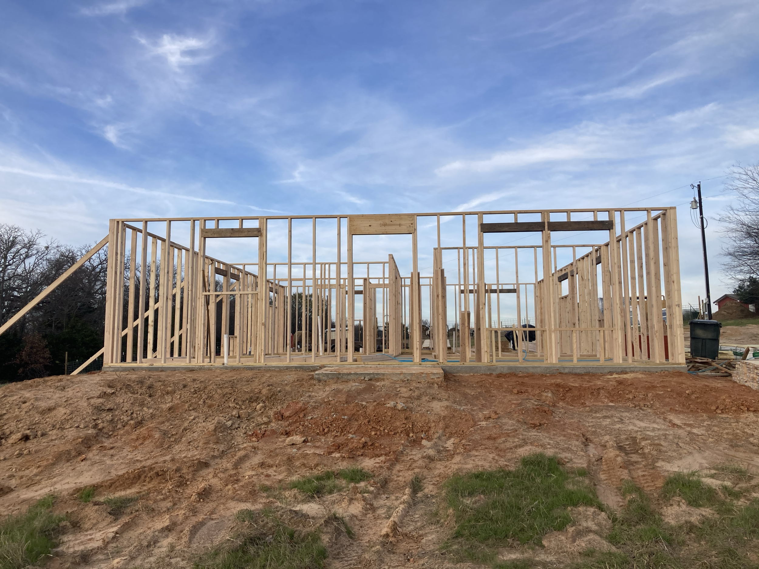 Small Custom Home Progress