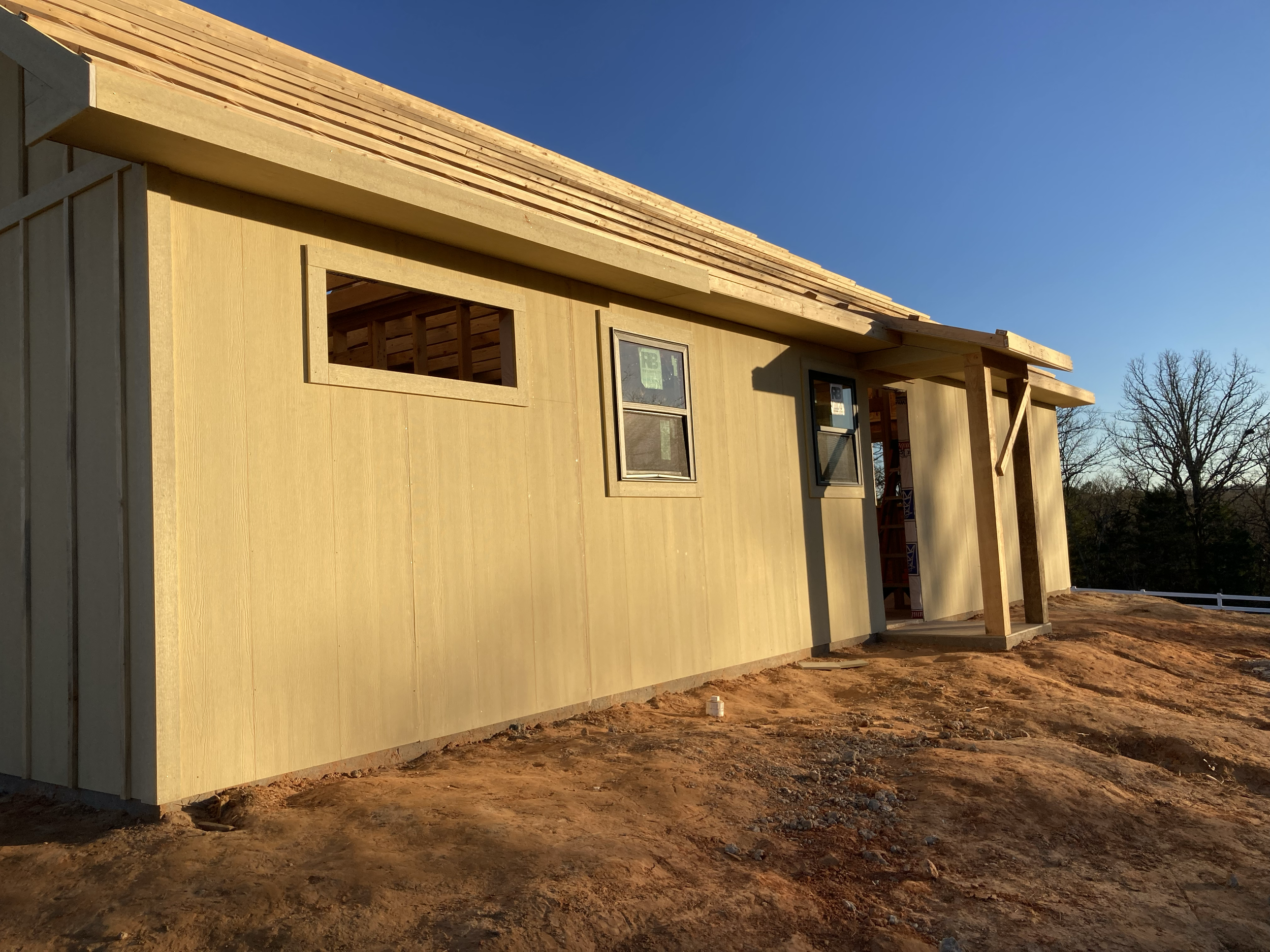 Small Custom Home Progress