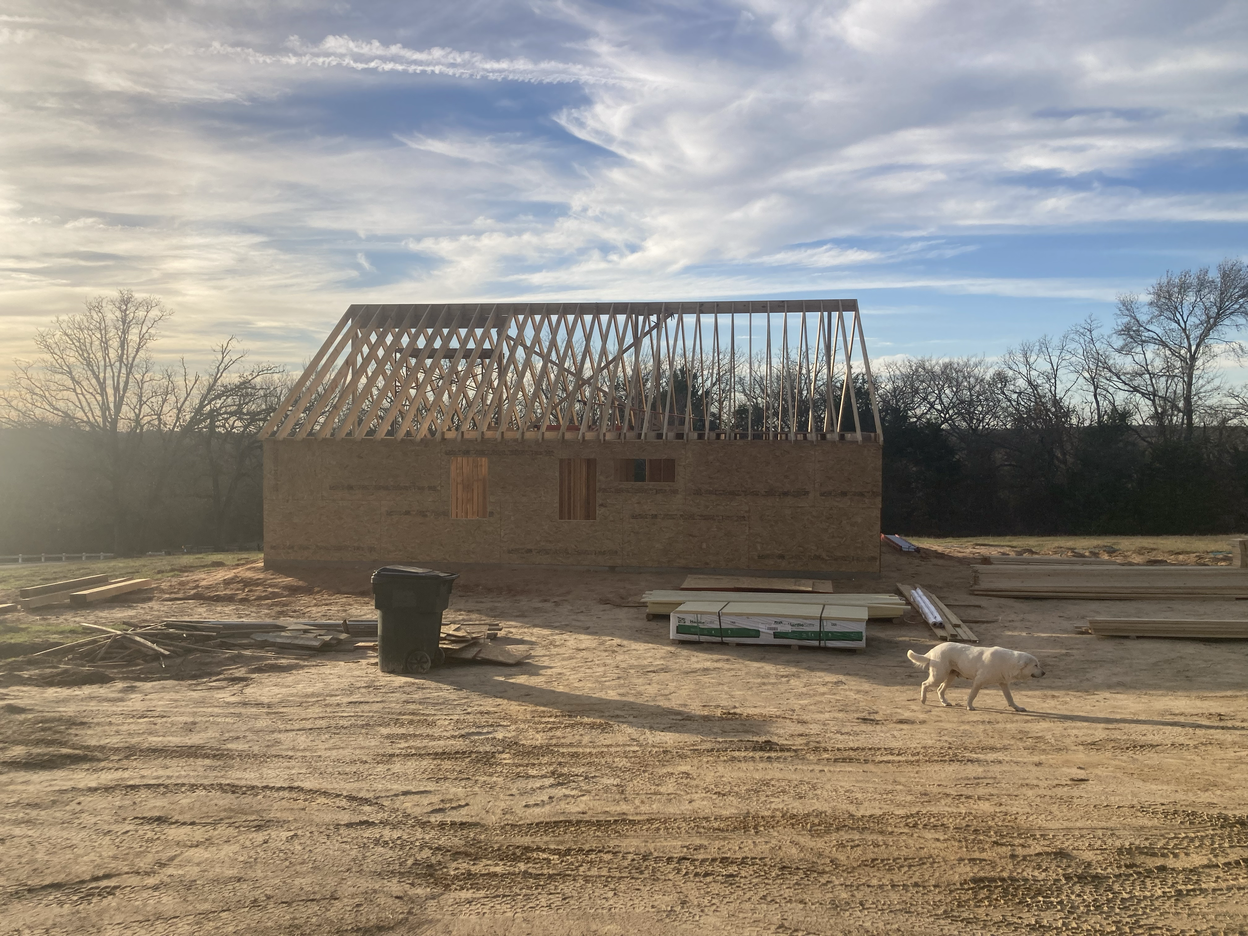 Small Custom Home Progress