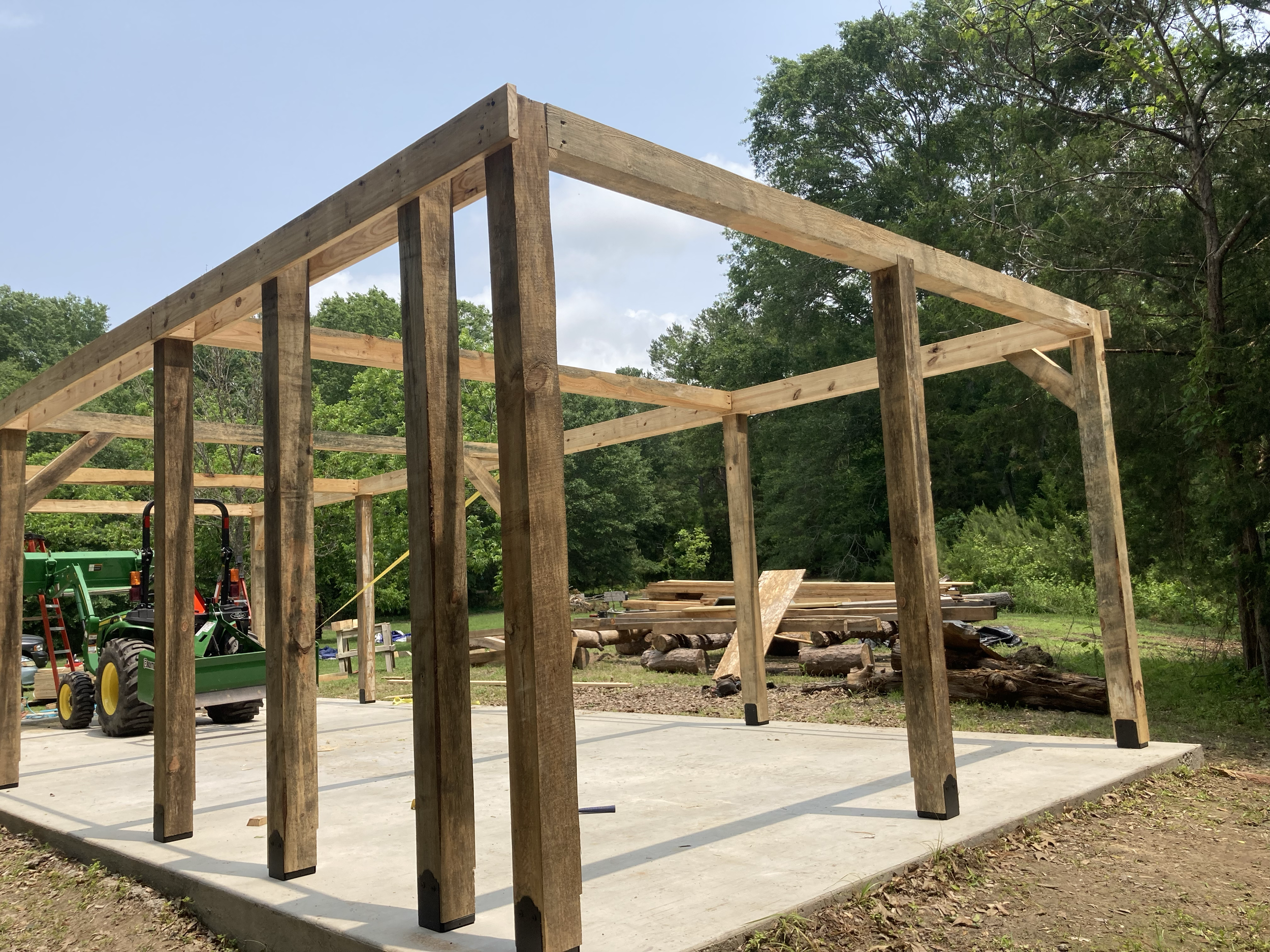 Custom Greenhouse & Garden Retreat Progress