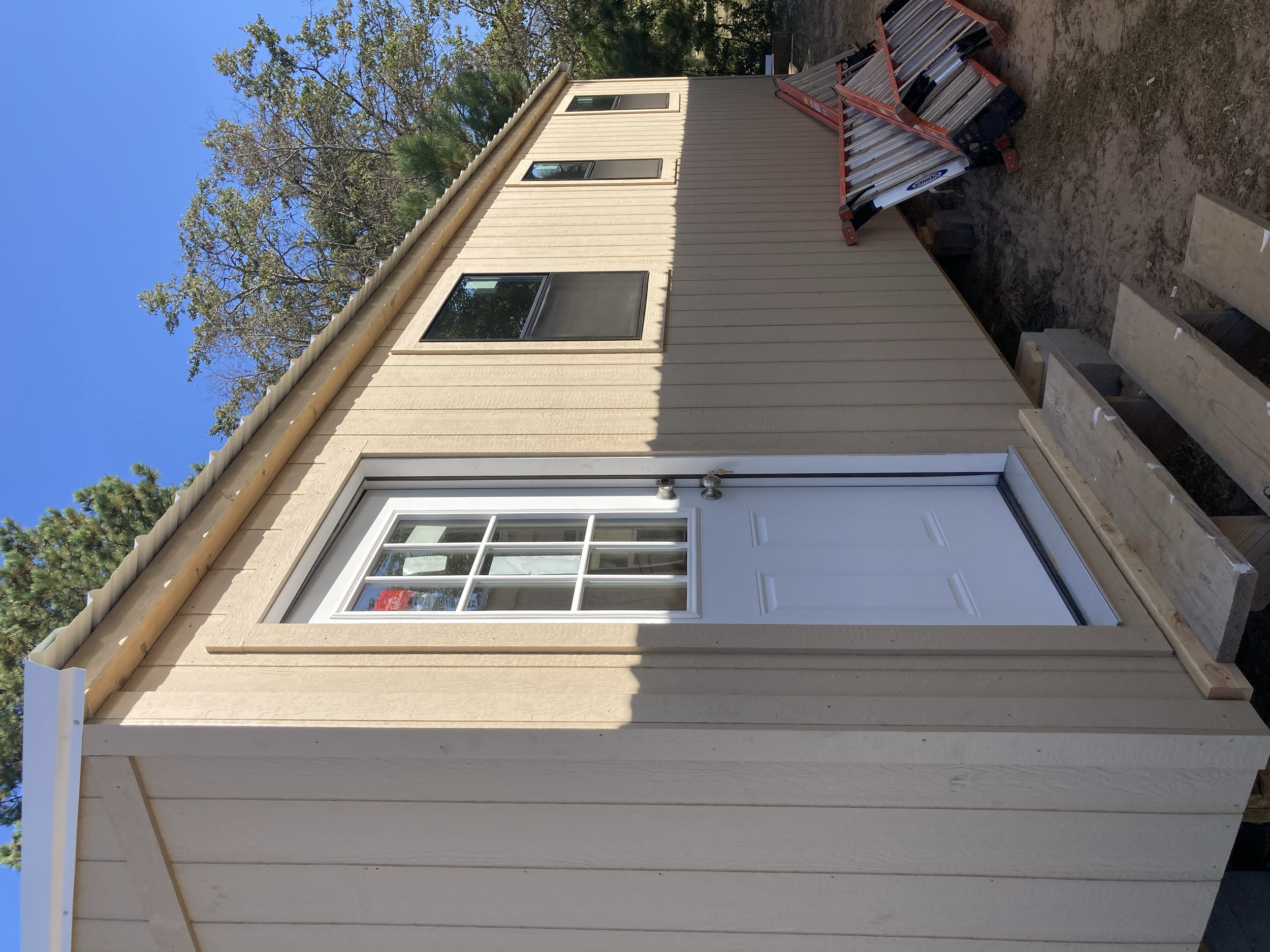 Tiny Home Framing Exterior