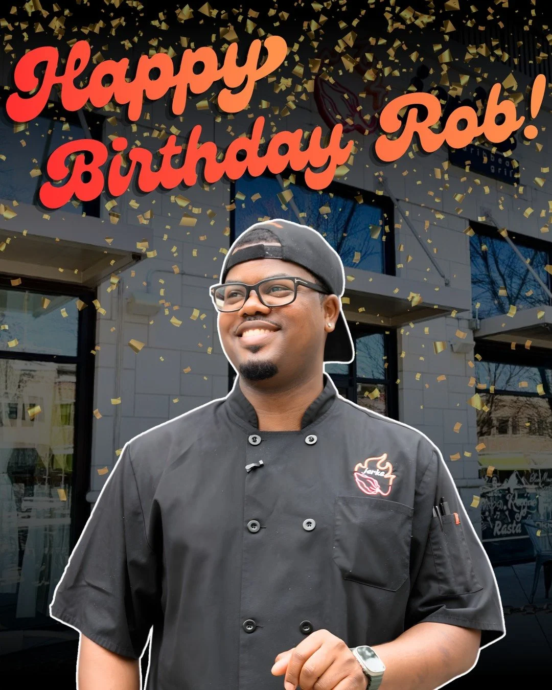 Happy Birthday to the man himself, Rob Gayle Jr.! 🎉

Your vision, leadership, and drive continue to elevate Jerks Caribbean Grill in incredible ways, and we&rsquo;re grateful to be part of the journey with you.

Wishing you a birthday filled with ce