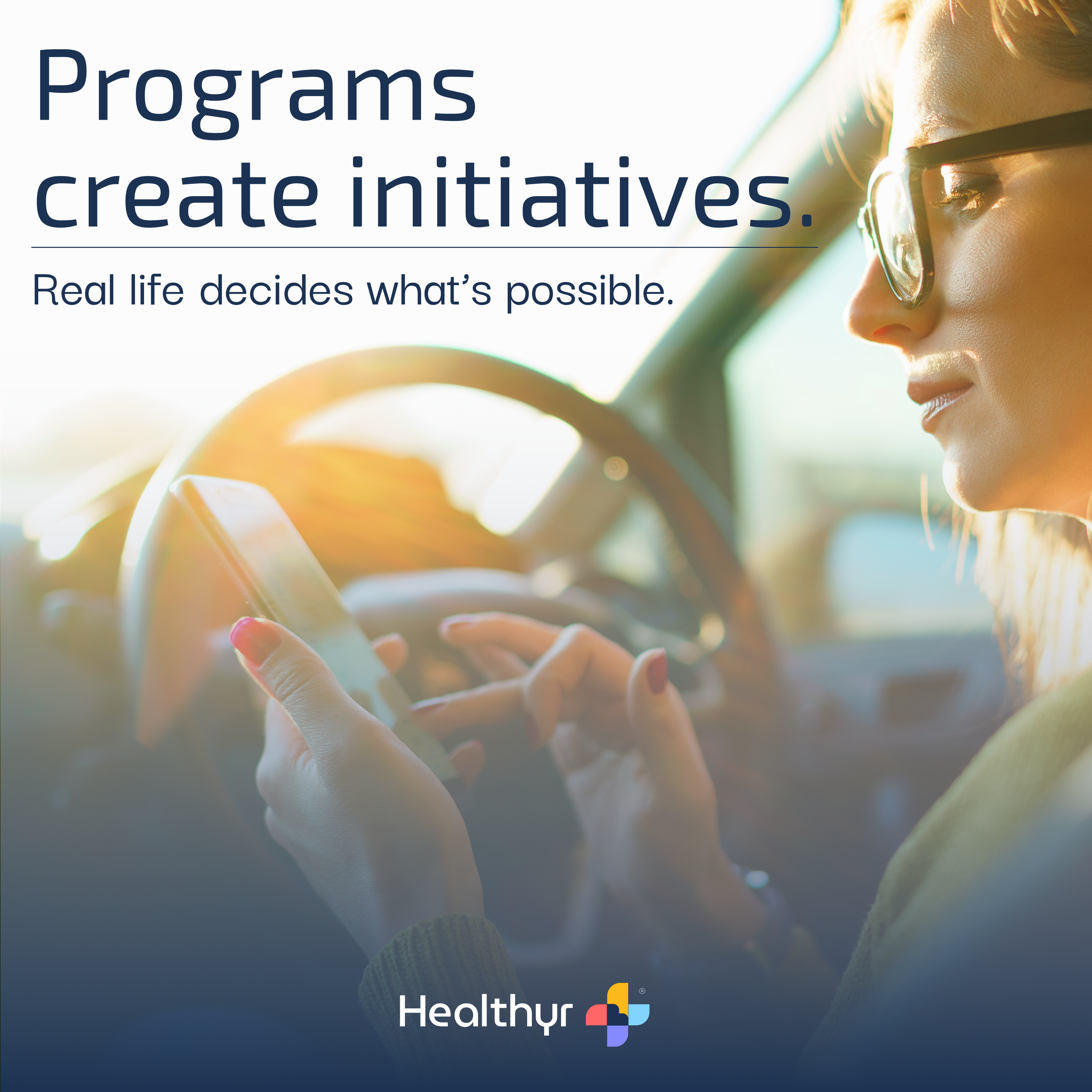 Programs create initiatives.