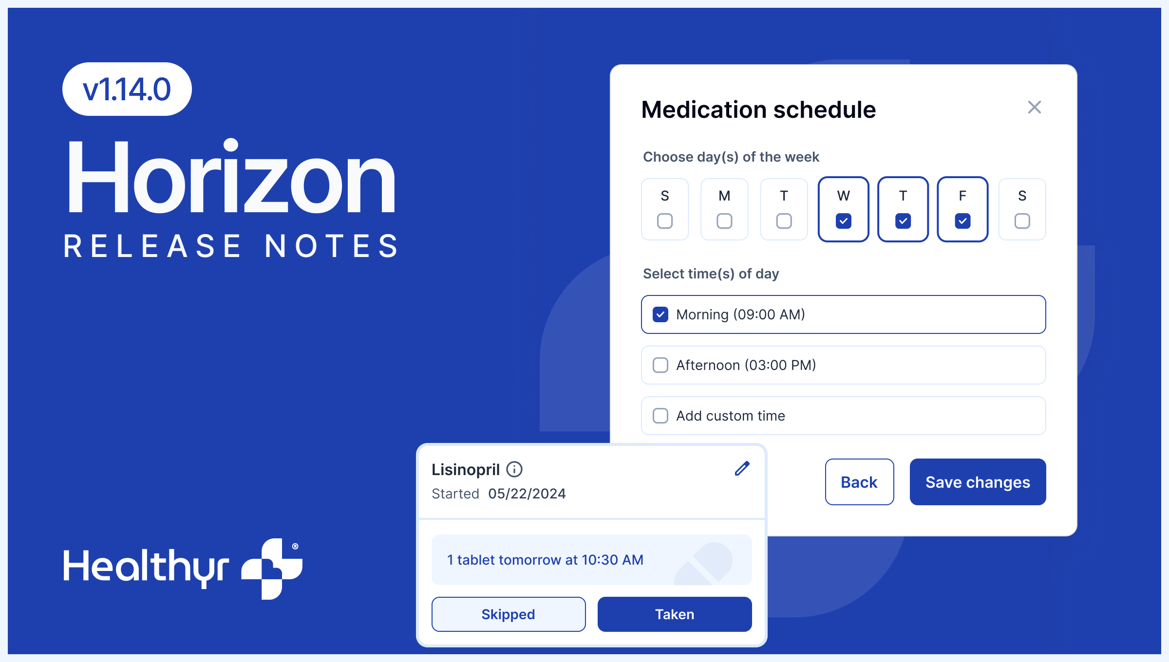 Horizon Release Notes V.1.14.0