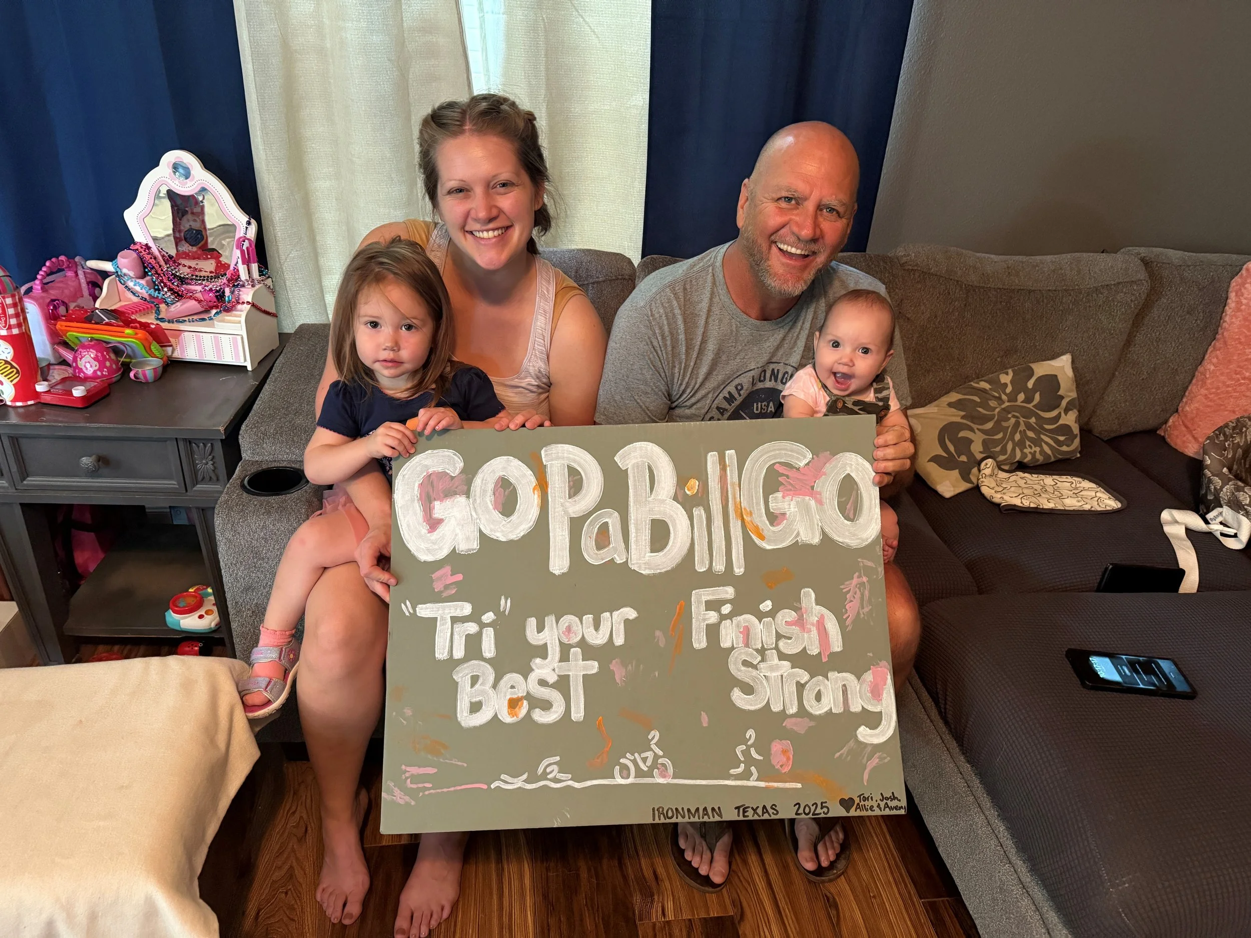 Bill's best cheerleaders!