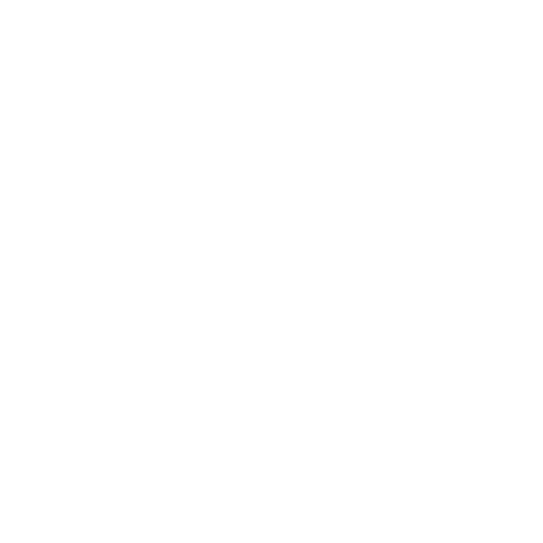 Black background with white handwritten text that says 'follow us on socials'.