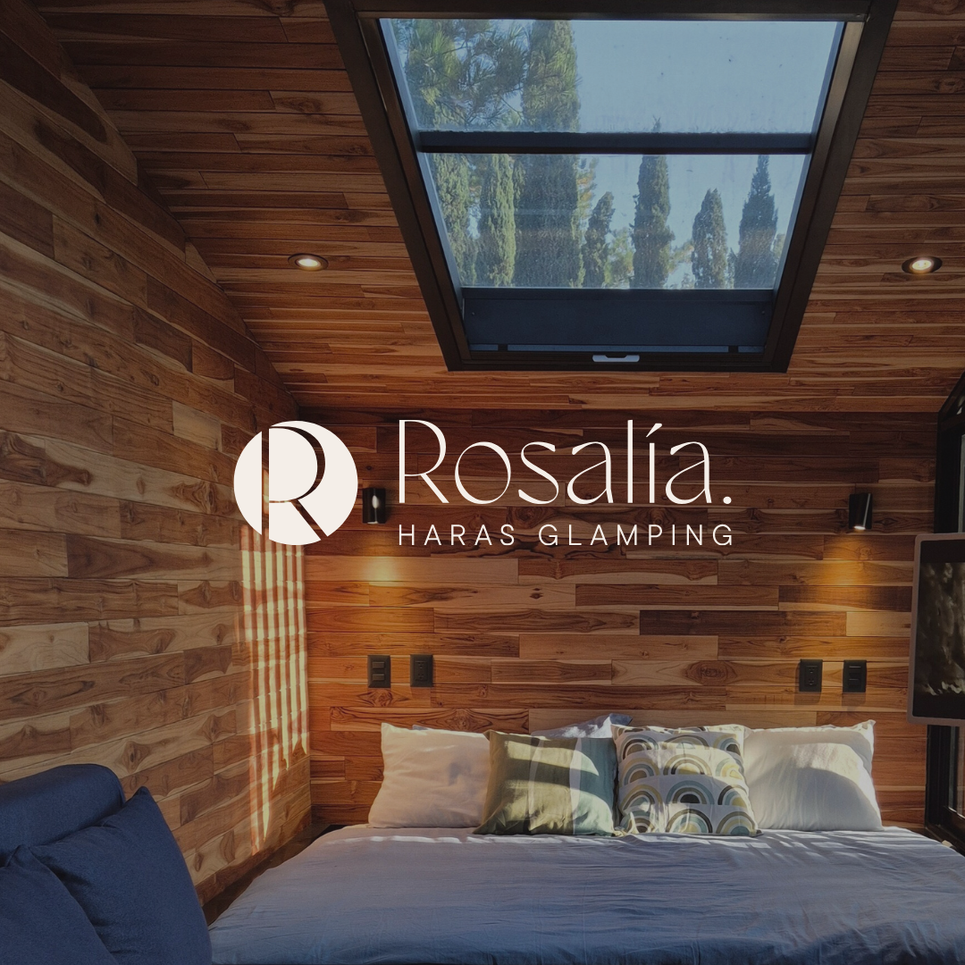Branding para Rosalía Haras Glamping por Mofo Design Studio / Mofo Studio