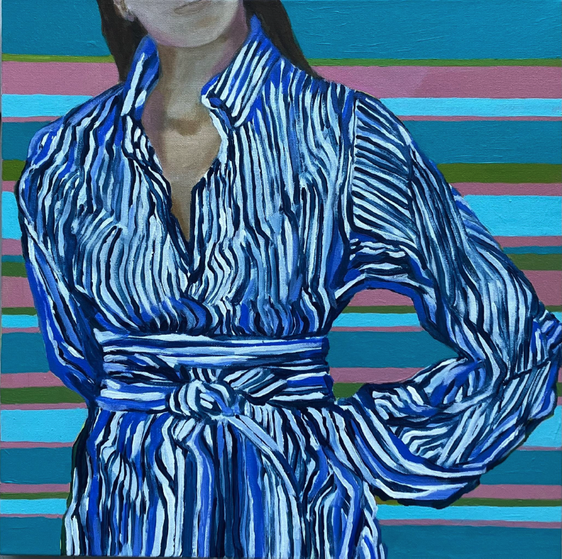 STRIPED BELT
- 20 x 20
Acrylic on Canvas
- $850