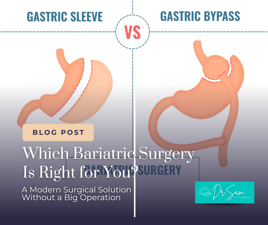 Gastric Sleeve vs. Gastric Bypass: What’s the Difference — and Which Is Right for You?