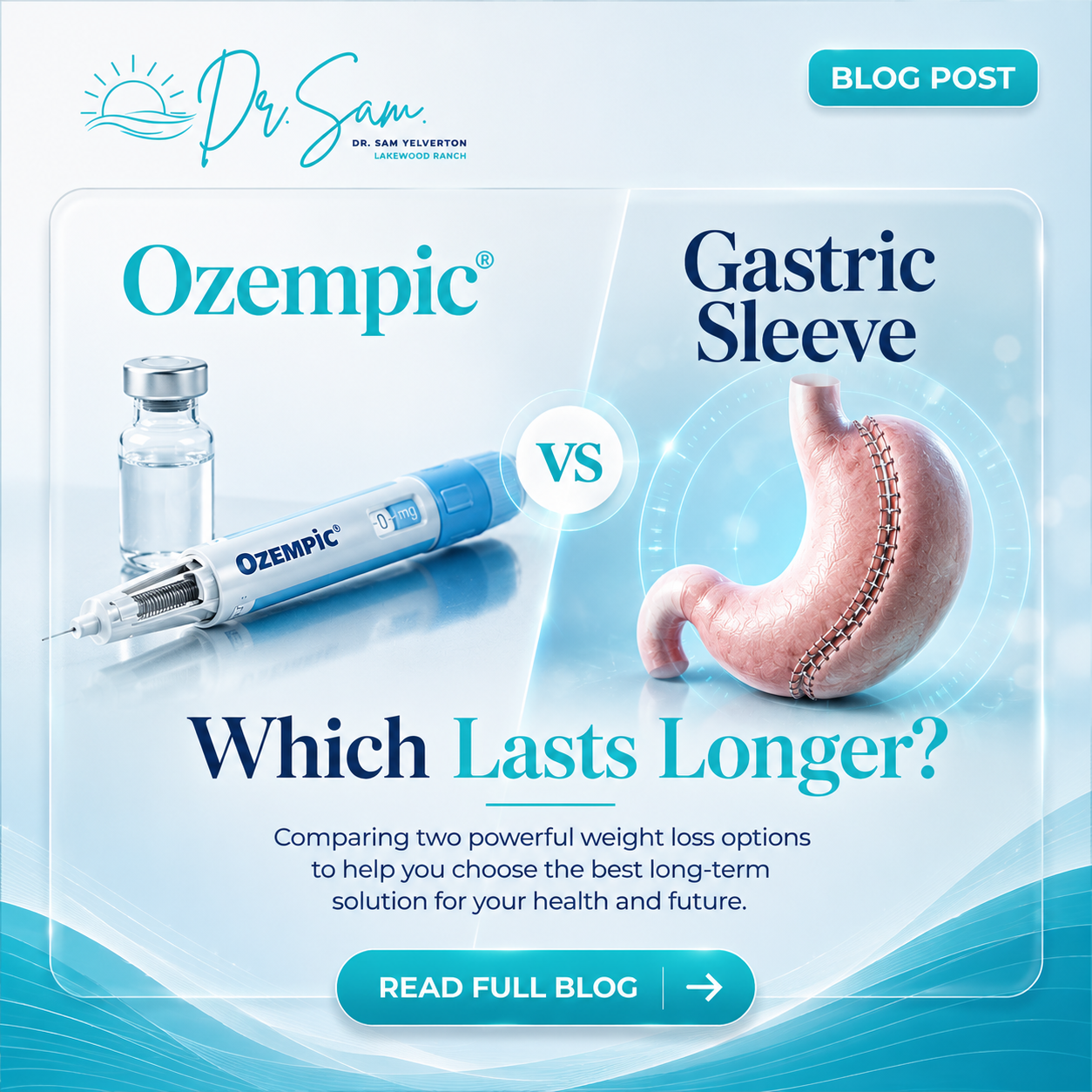 Ozempic® vs. Gastric Sleeve: Which Lasts Longer?