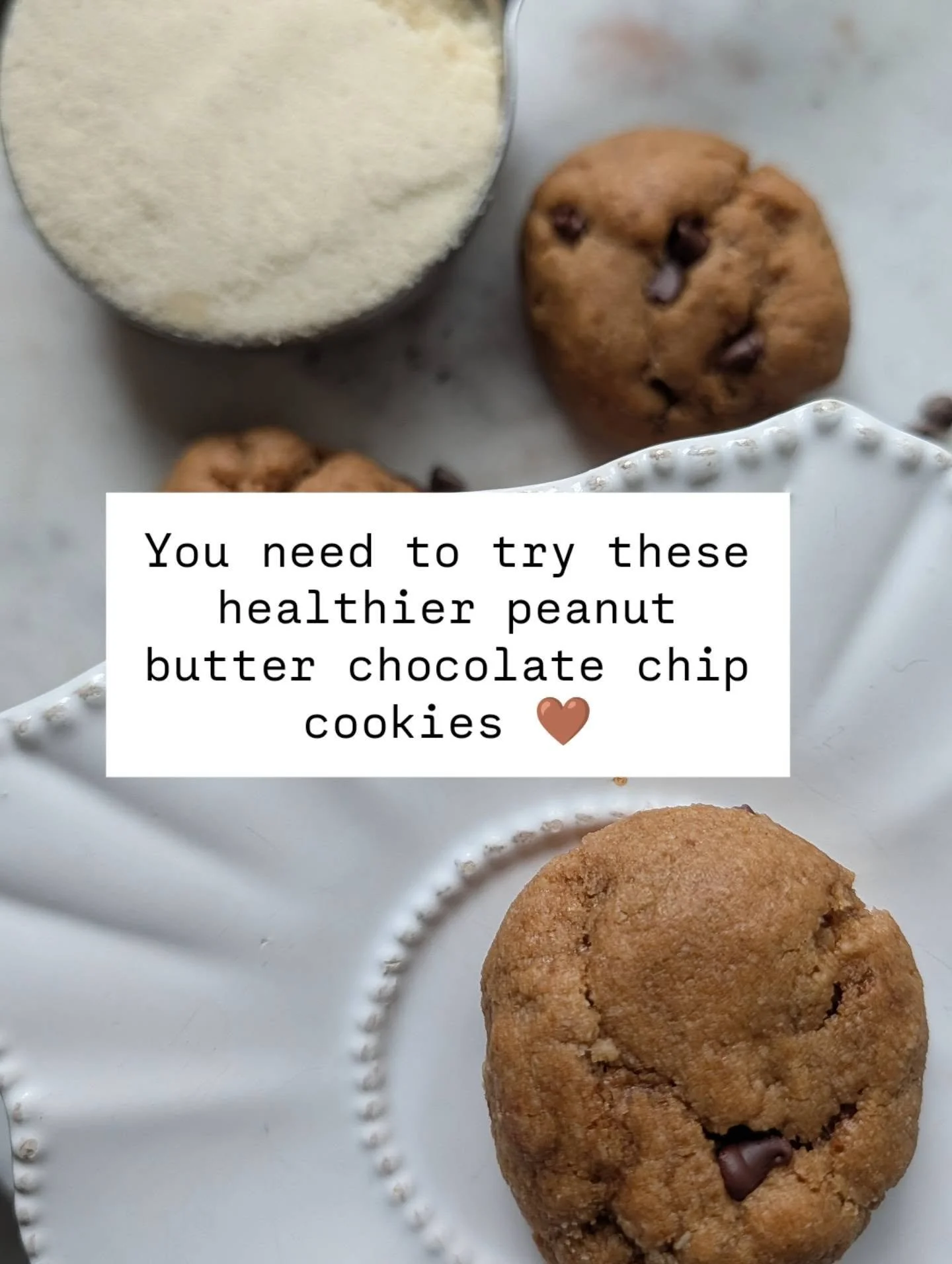Save and thank me later 🤎🍪 Gluten free + refined sugar free ..also works great with flax egg ✨ 

I take cookies very seriously 😂 I  have spent years trying and revising healthier almond flour cookie recipes and these are top -tier 👌🏼